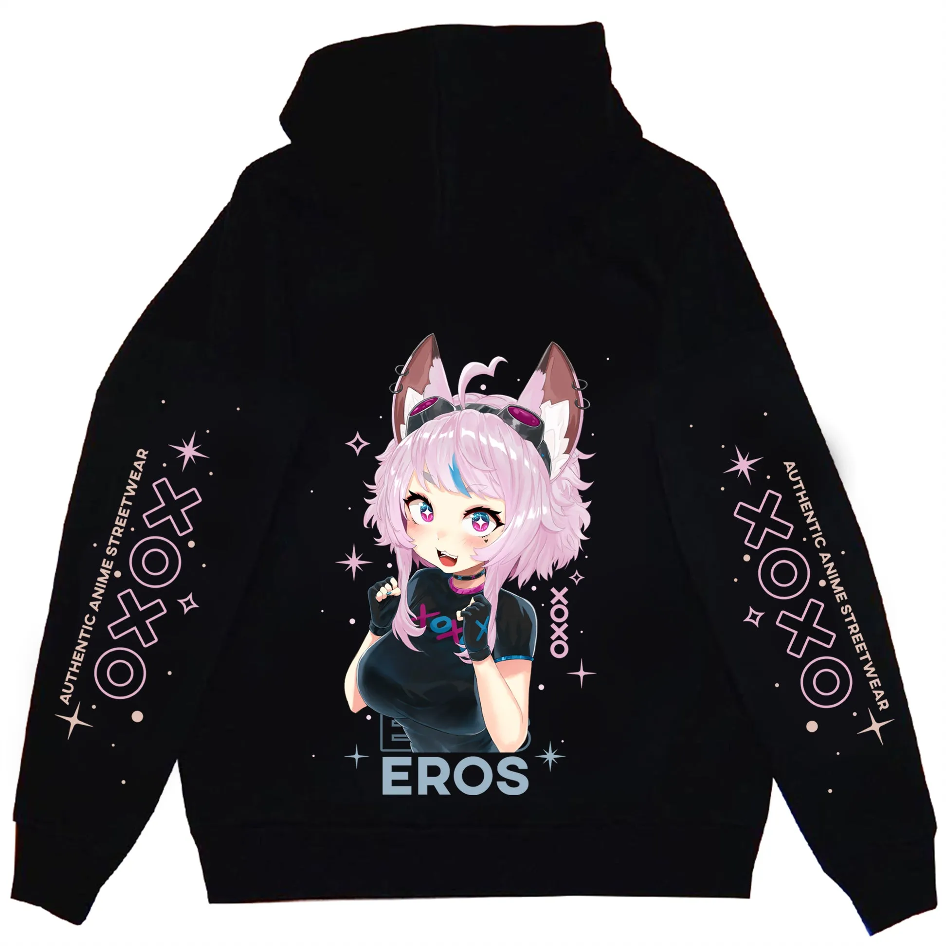 Eros Sparkle Anime Streetwear Hoodie