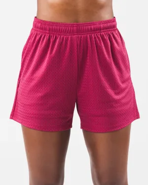 Essential Mesh Short - Berry Alphalete Athletics