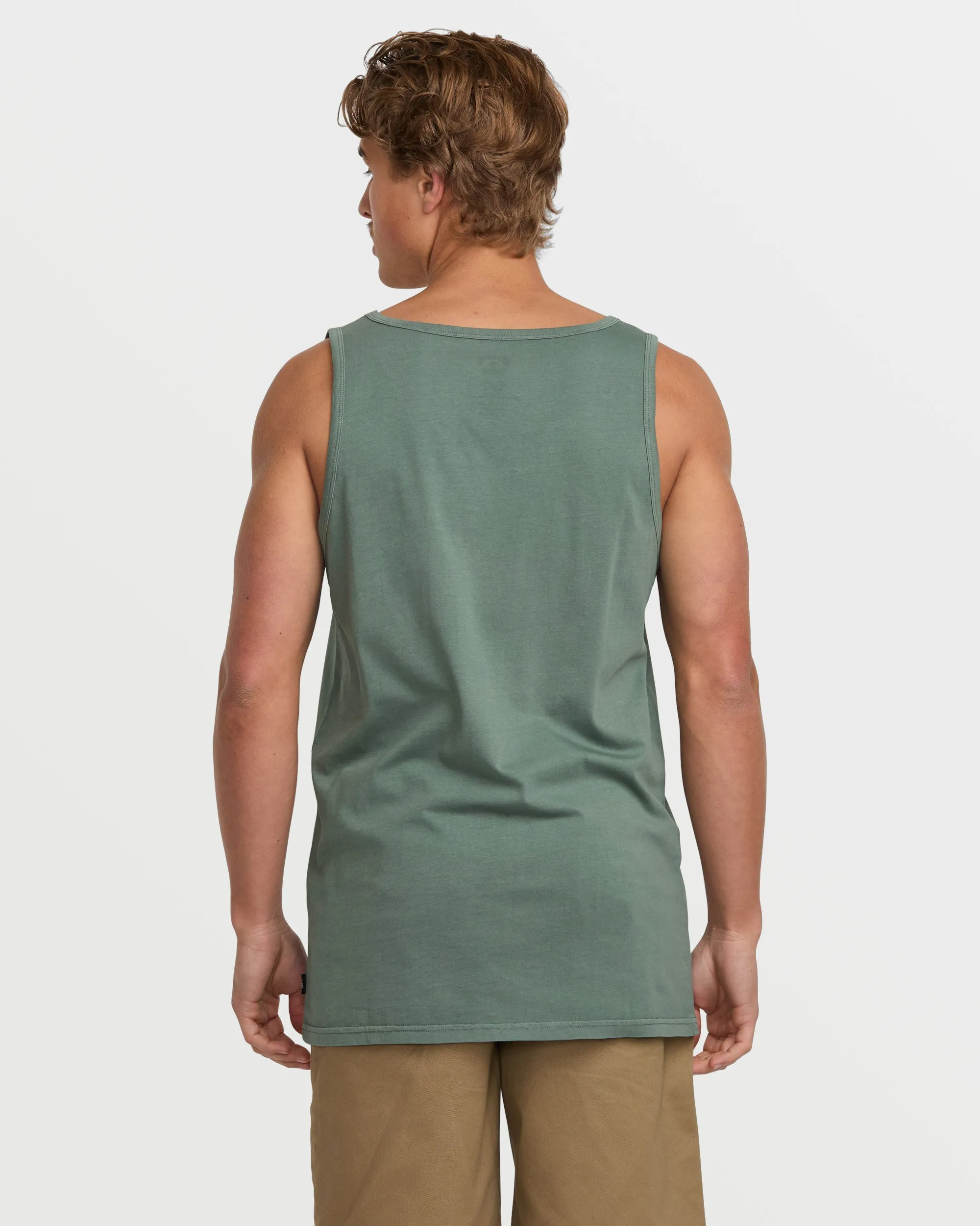 Essential Premium Wave Wash Tank - Dark Slate Billabong