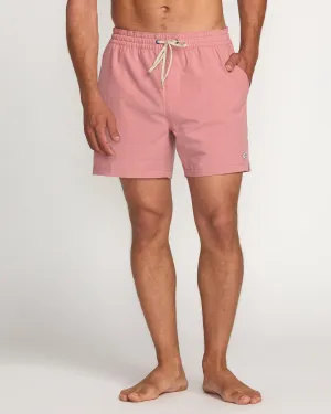 Every Other Day Laybacks 16" Trunks - Dusty Rose Billabong