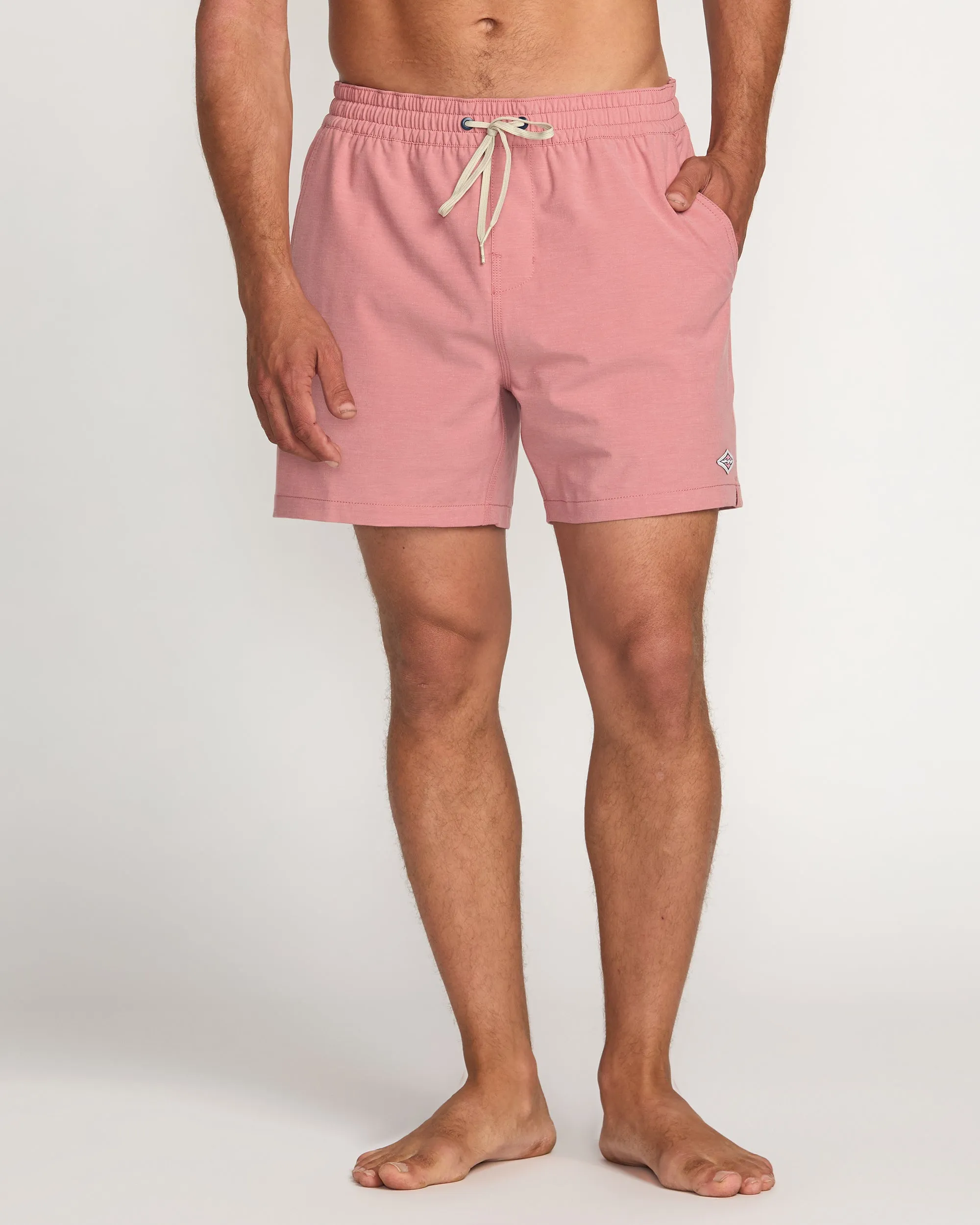 Every Other Day Laybacks 16" Trunks - Dusty Rose Billabong
