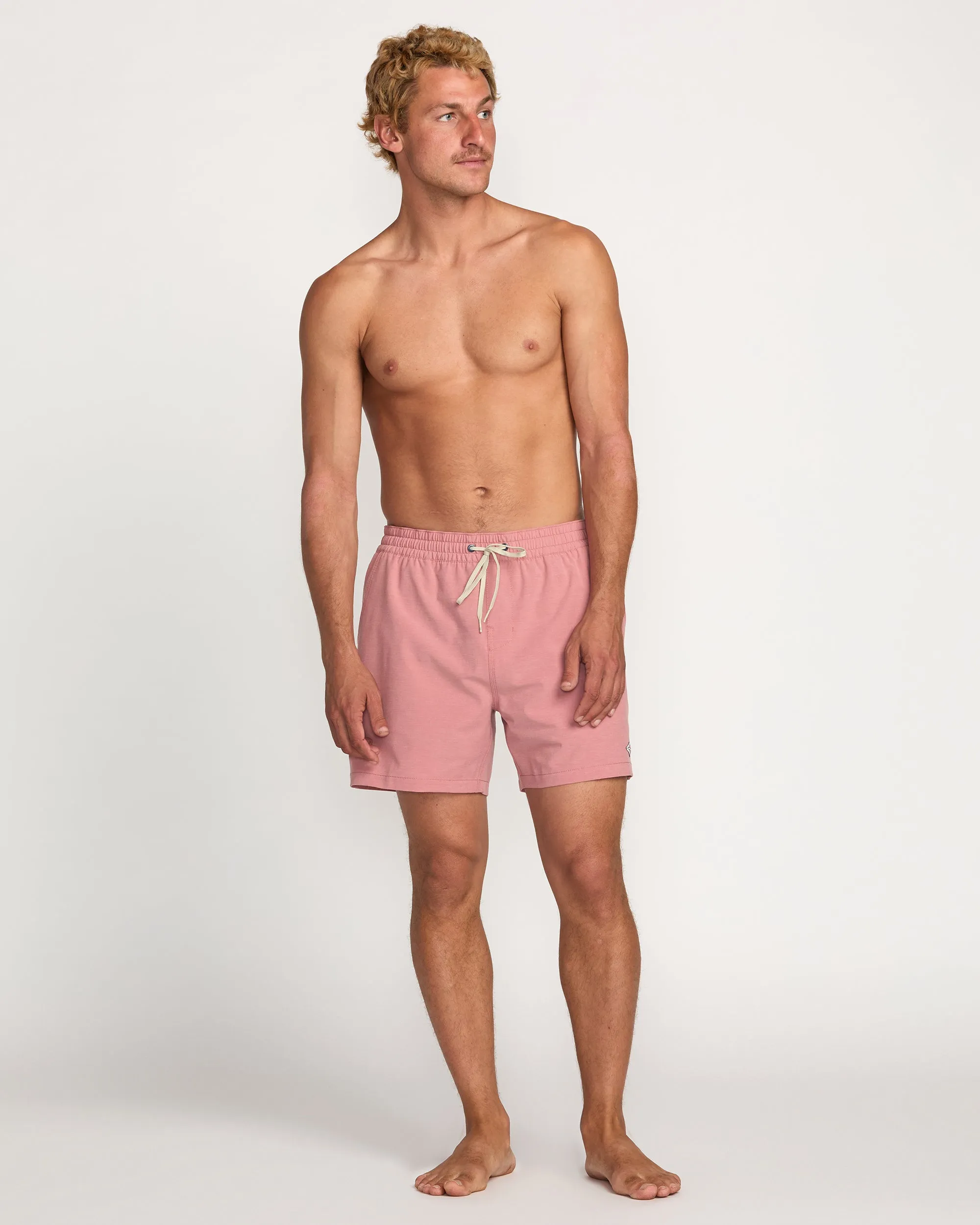 Every Other Day Laybacks 16" Trunks - Dusty Rose Billabong