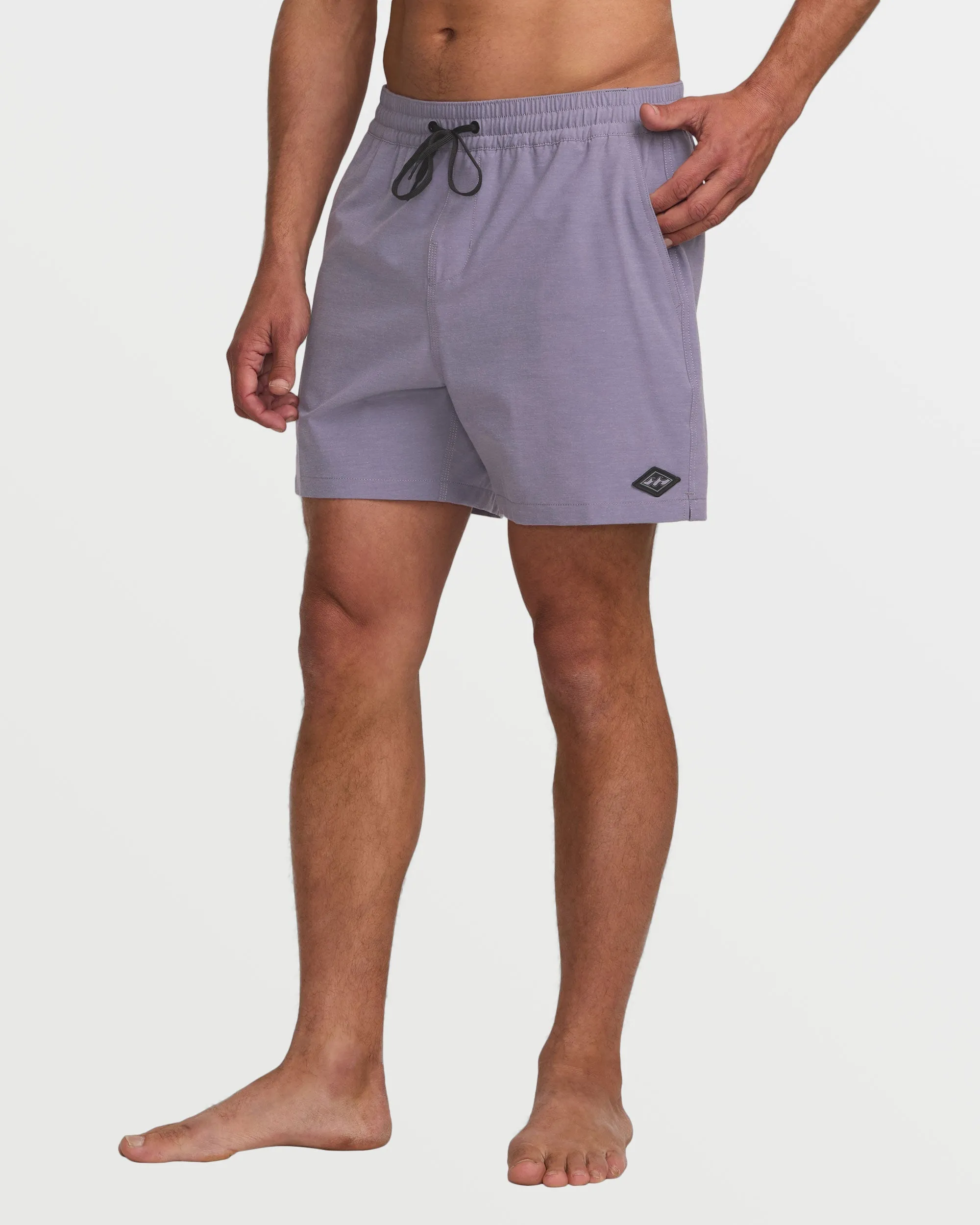 Every Other Day Laybacks 16" Trunks - Lavender Billabong