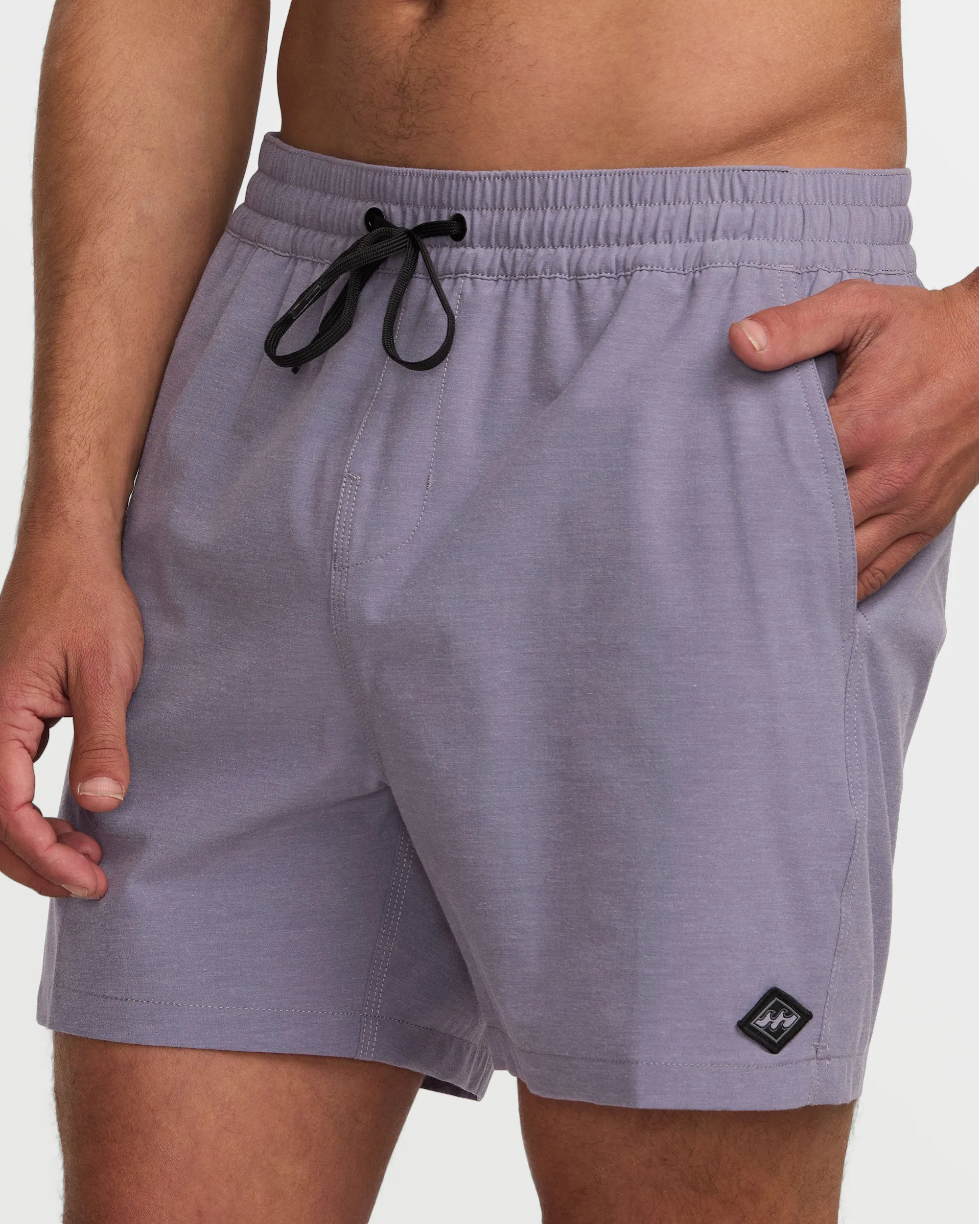 Every Other Day Laybacks 16" Trunks - Lavender Billabong