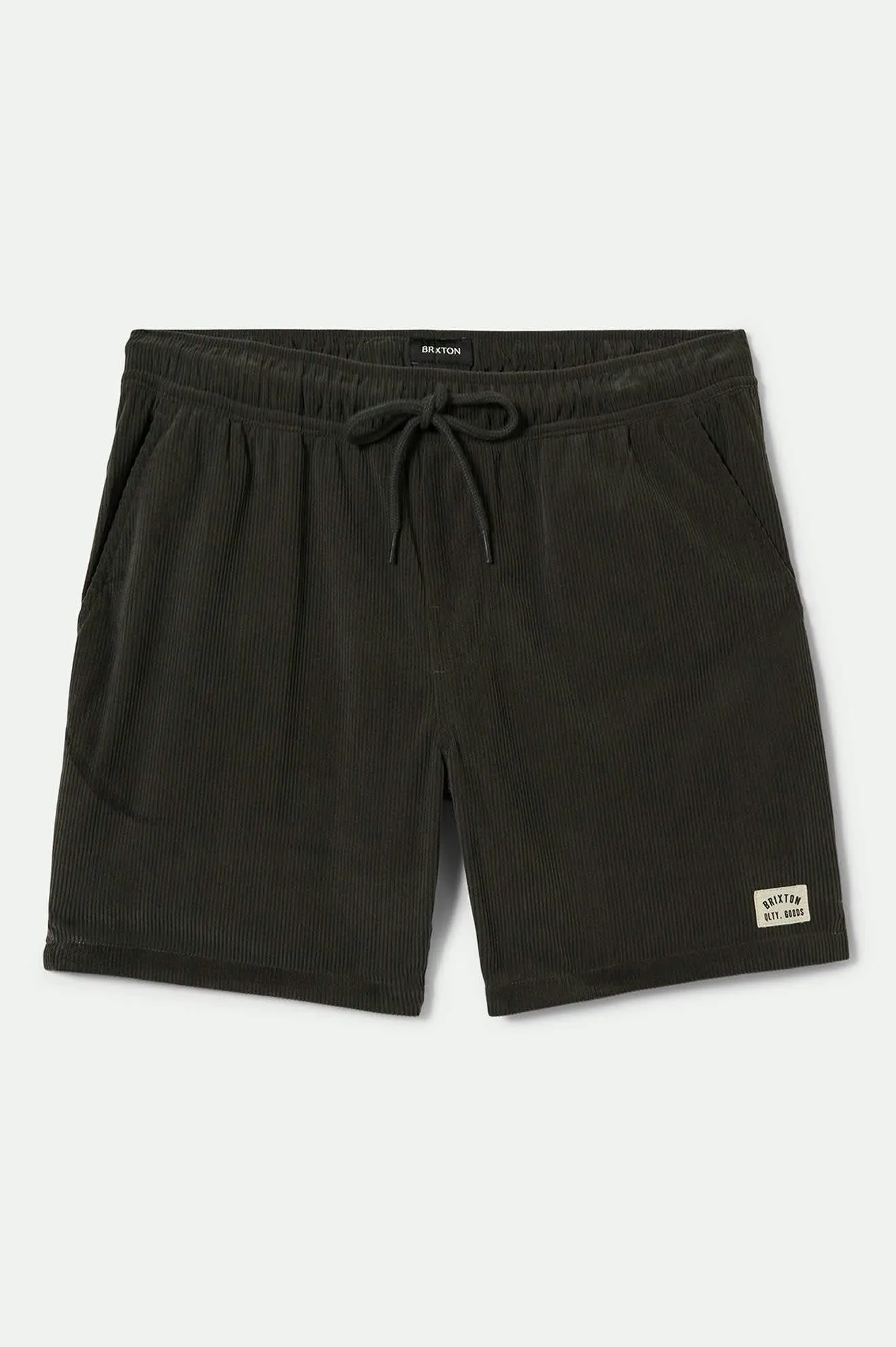 Everyday Corduroy Short - Washed Black Brixton