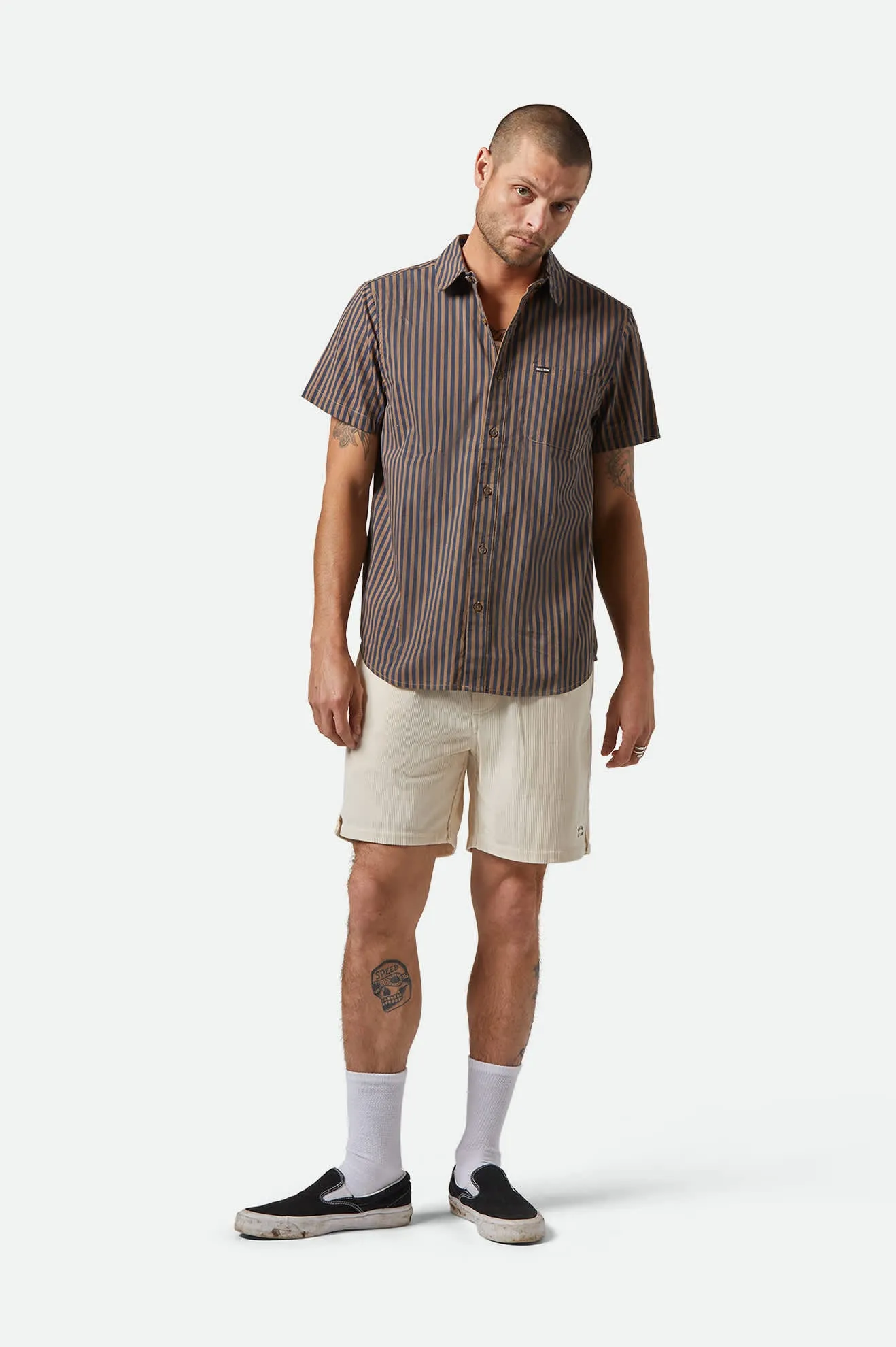 Everyday Corduroy Short - Whitecap Brixton