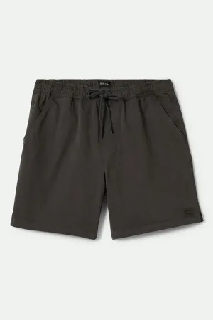 Everyday Vintage Wash Short - Washed Black Brixton