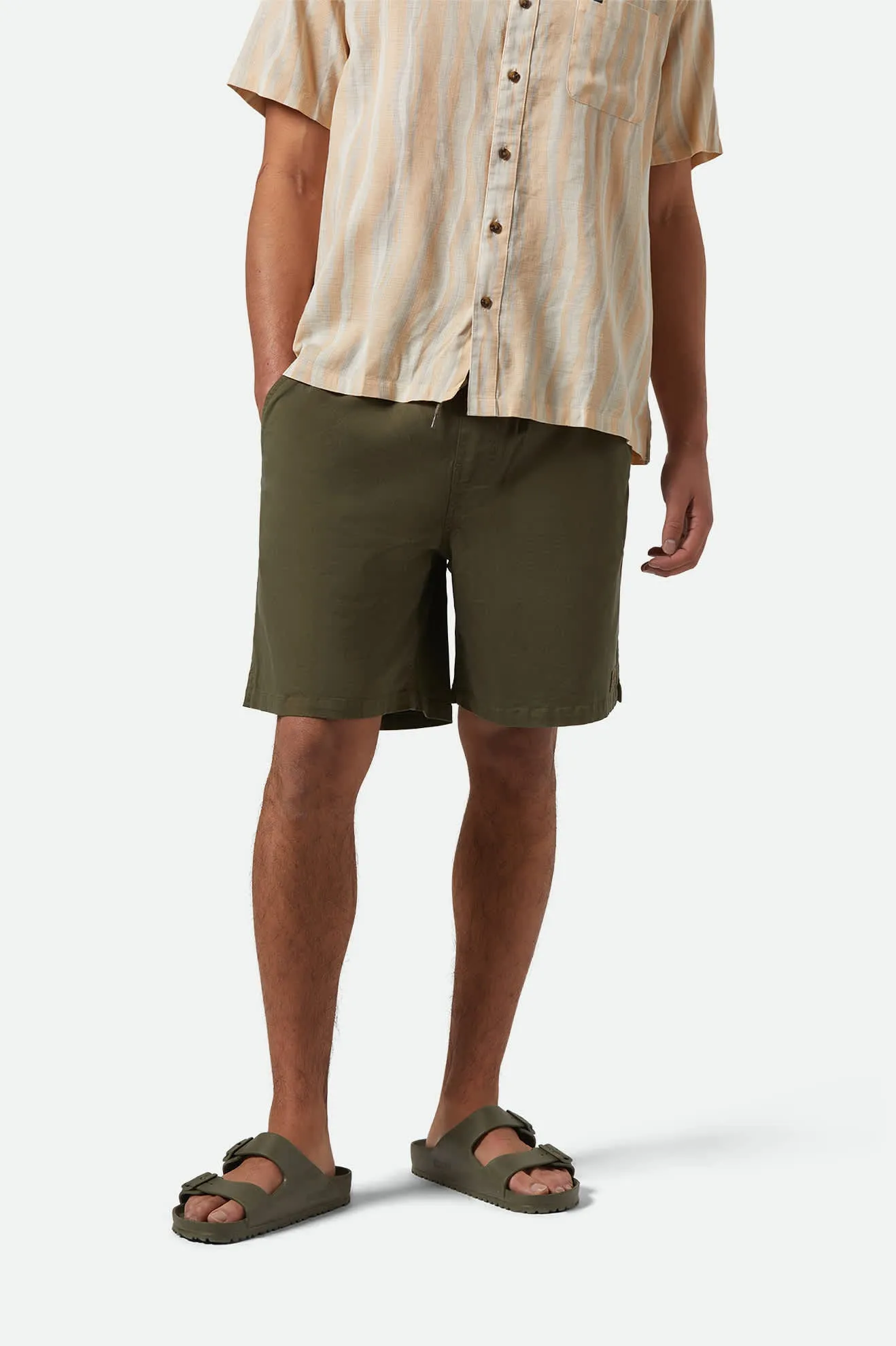 Everyday Vintage Wash Short - Washed Ivy Green Brixton