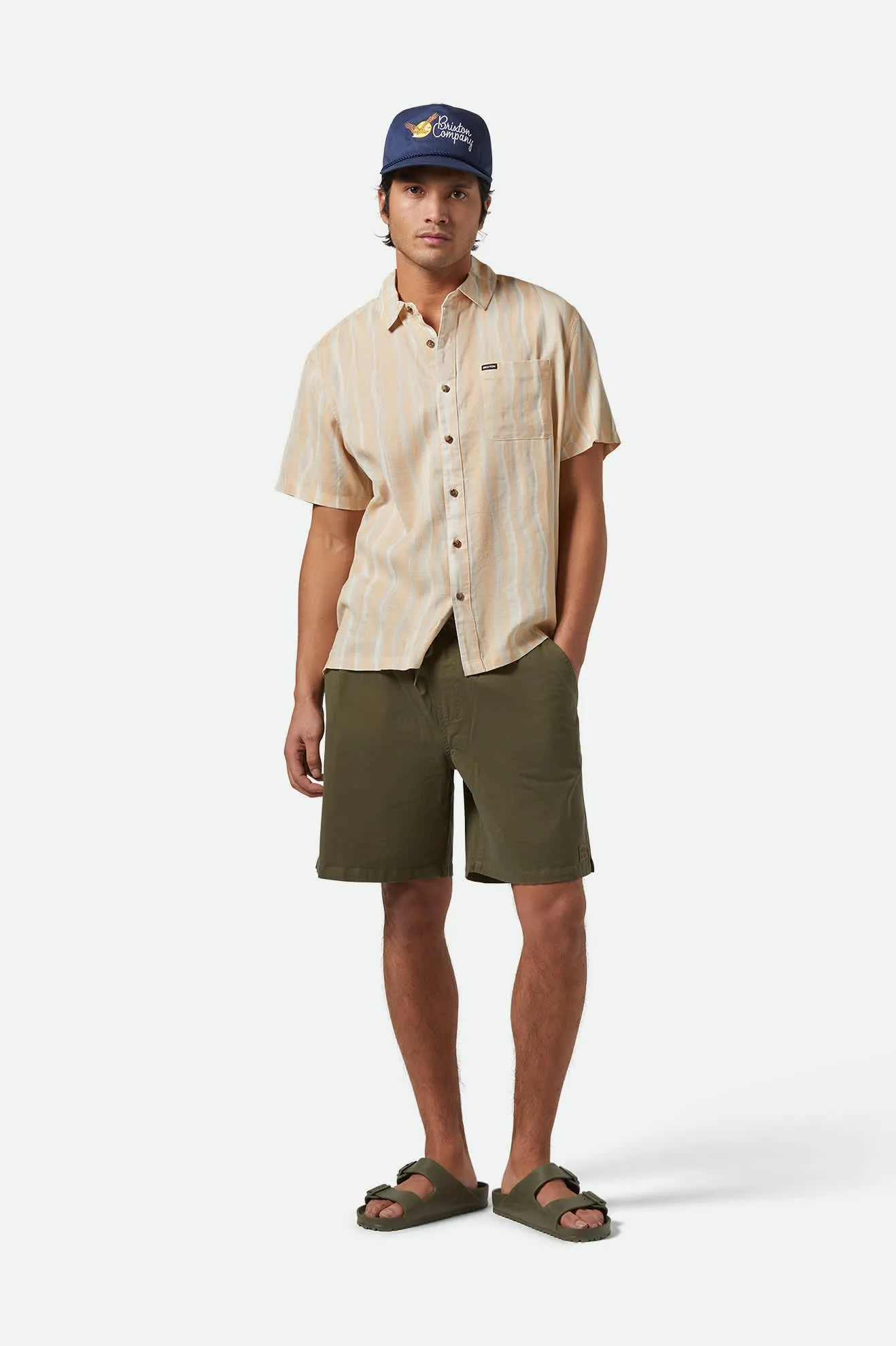 Everyday Vintage Wash Short - Washed Ivy Green Brixton