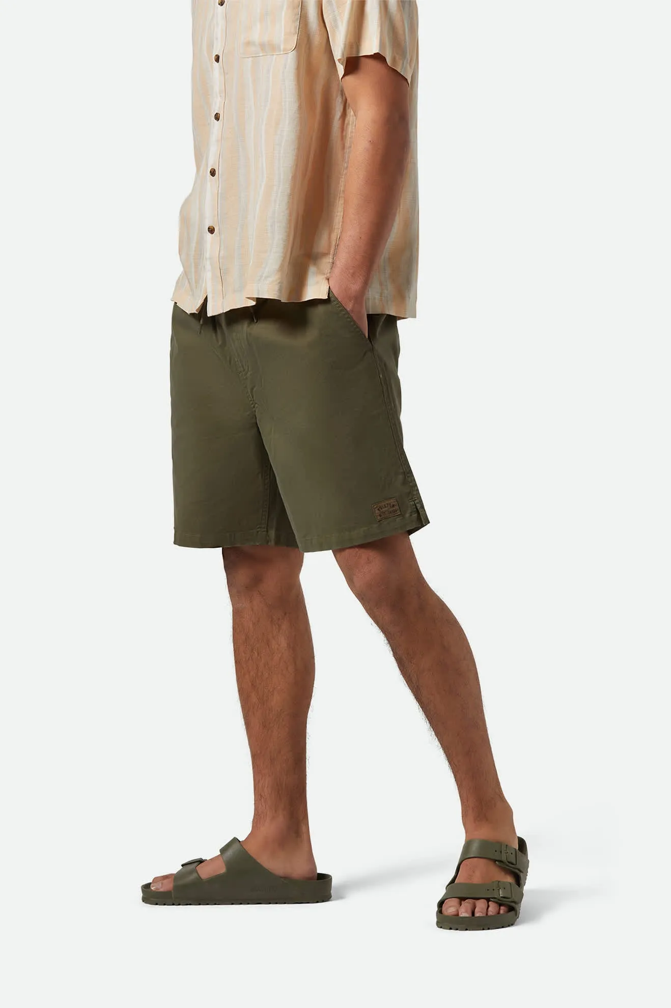Everyday Vintage Wash Short - Washed Ivy Green Brixton