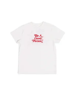 Exclamation T-Shirt - Cream/Red