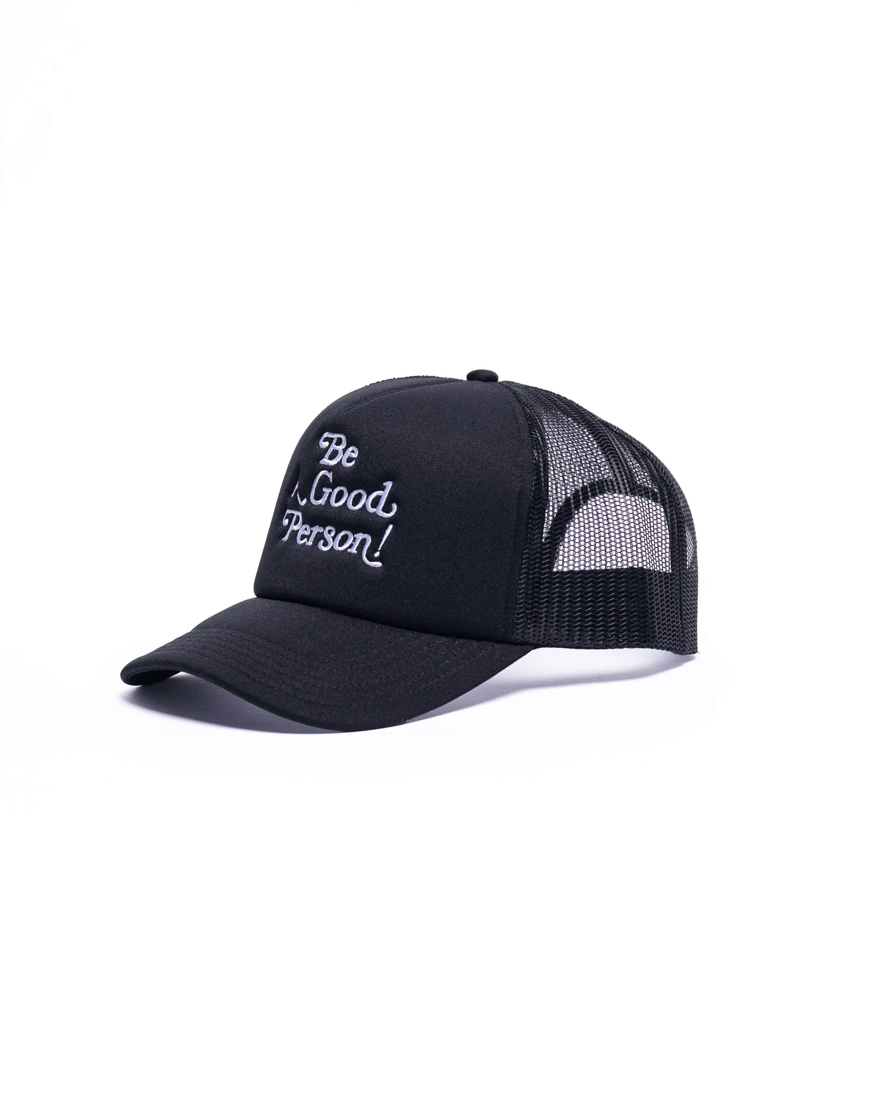 Exclamation Trucker Hat - Black