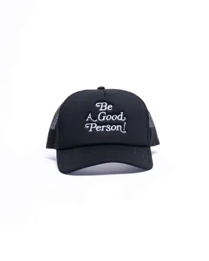 Exclamation Trucker Hat - Black