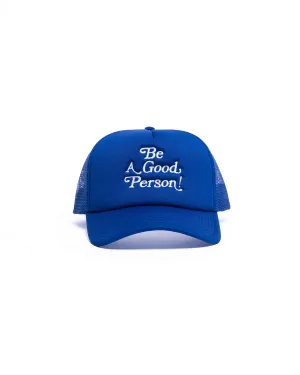 Exclamation Trucker Hat - Blue