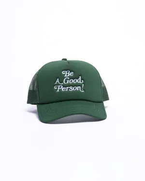 Exclamation Trucker Hat - Green
