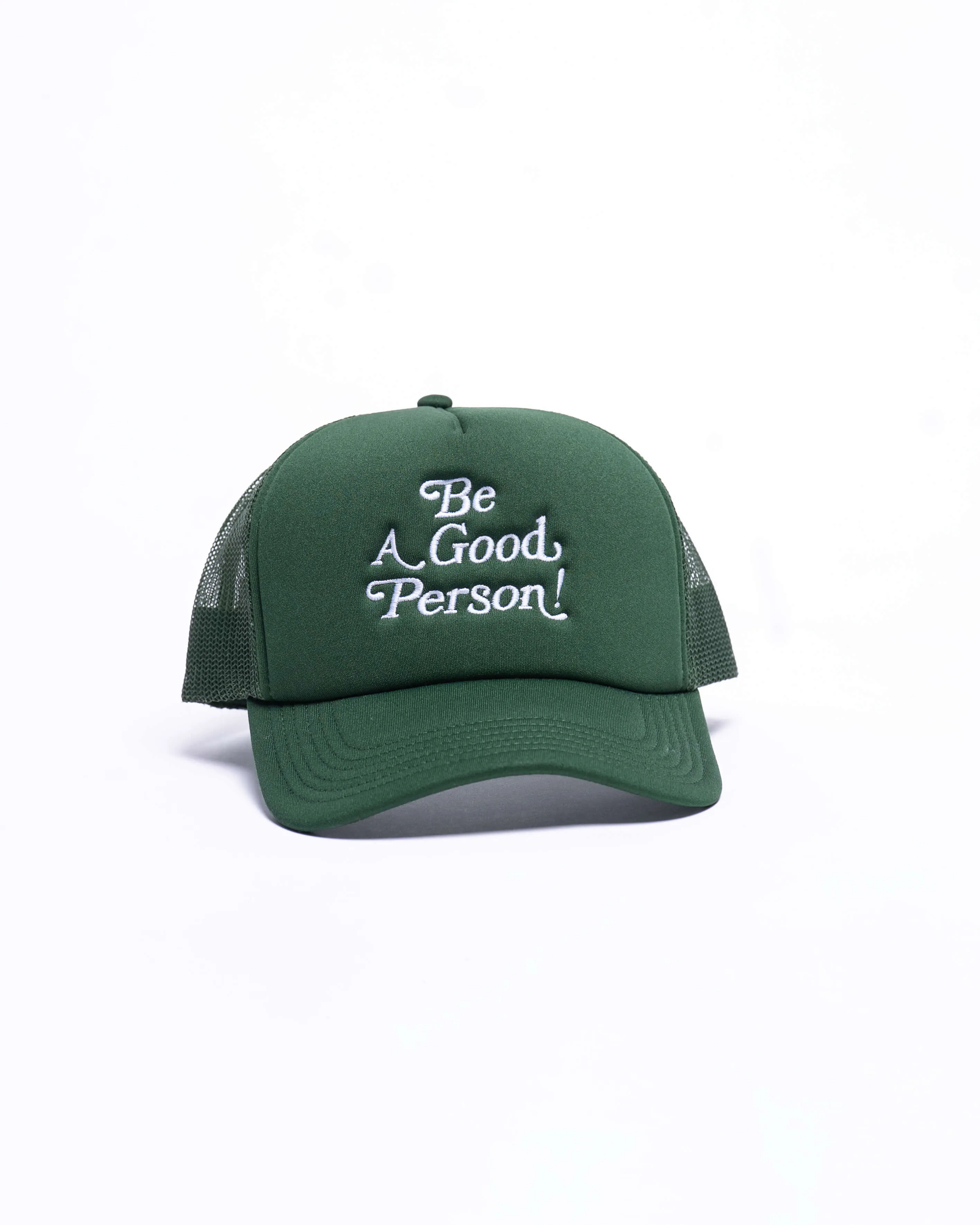 Exclamation Trucker Hat - Green