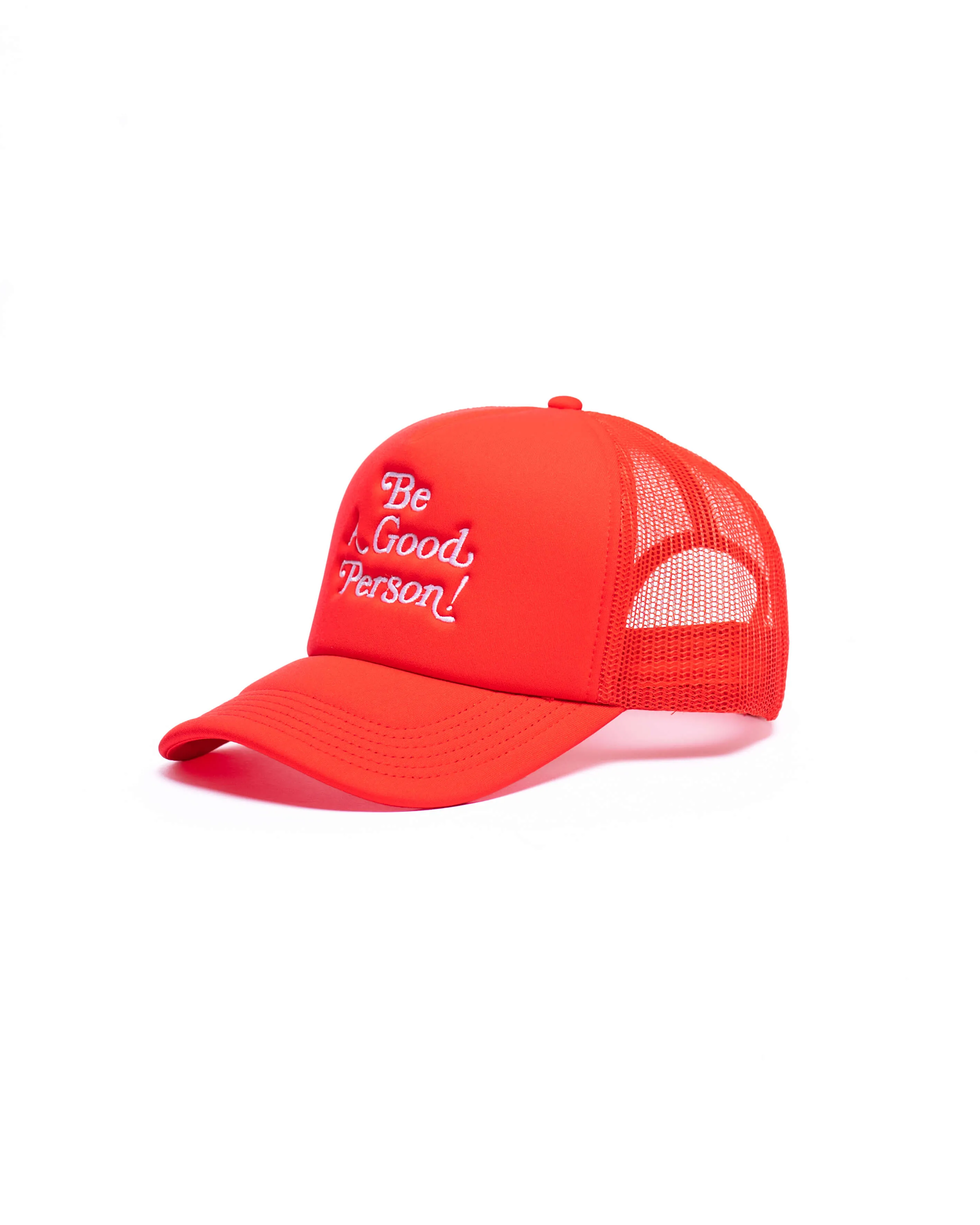 Exclamation Trucker Hat - Red