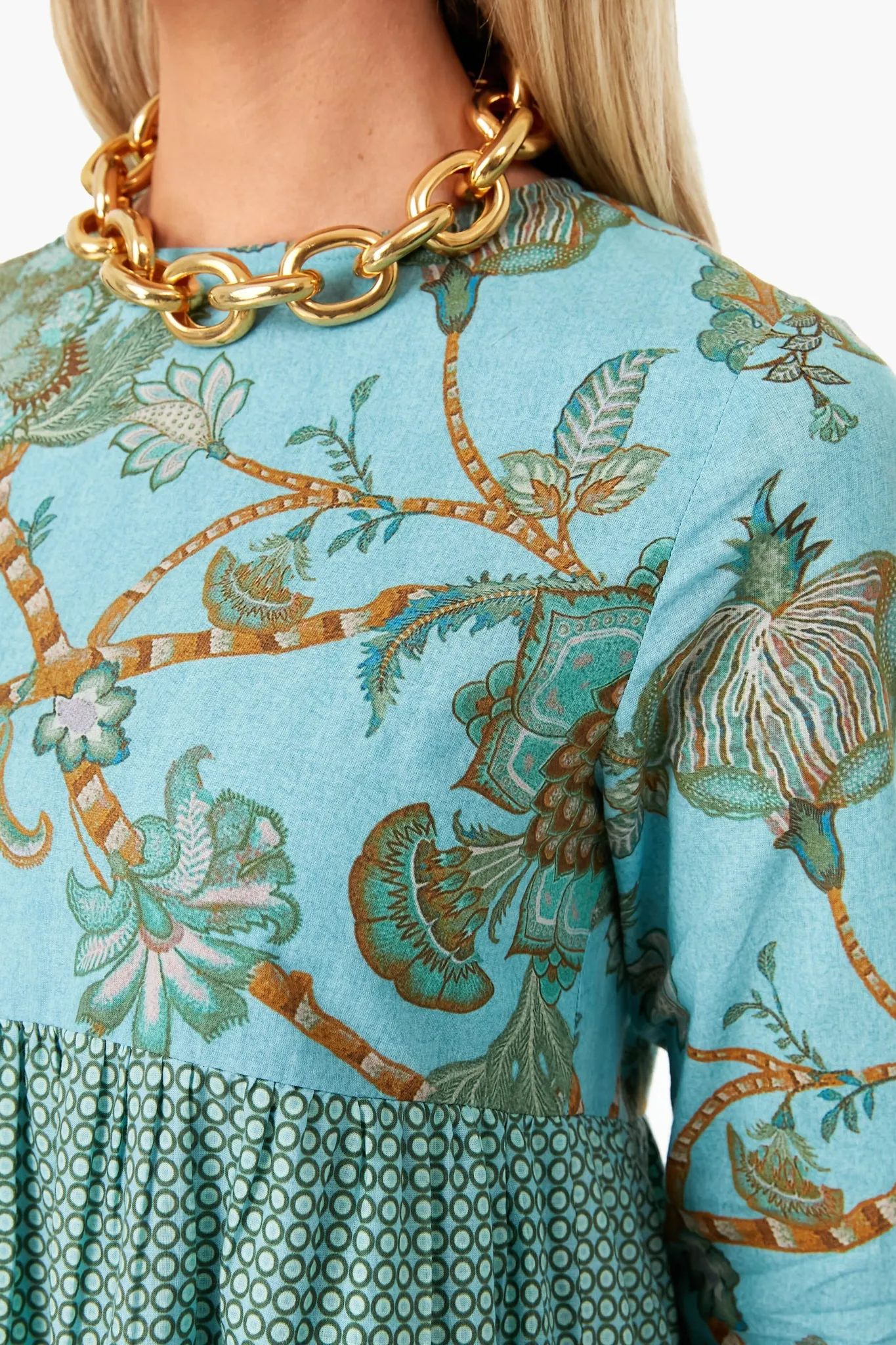 Exclusive Turquoise Camilla Rene Dress
