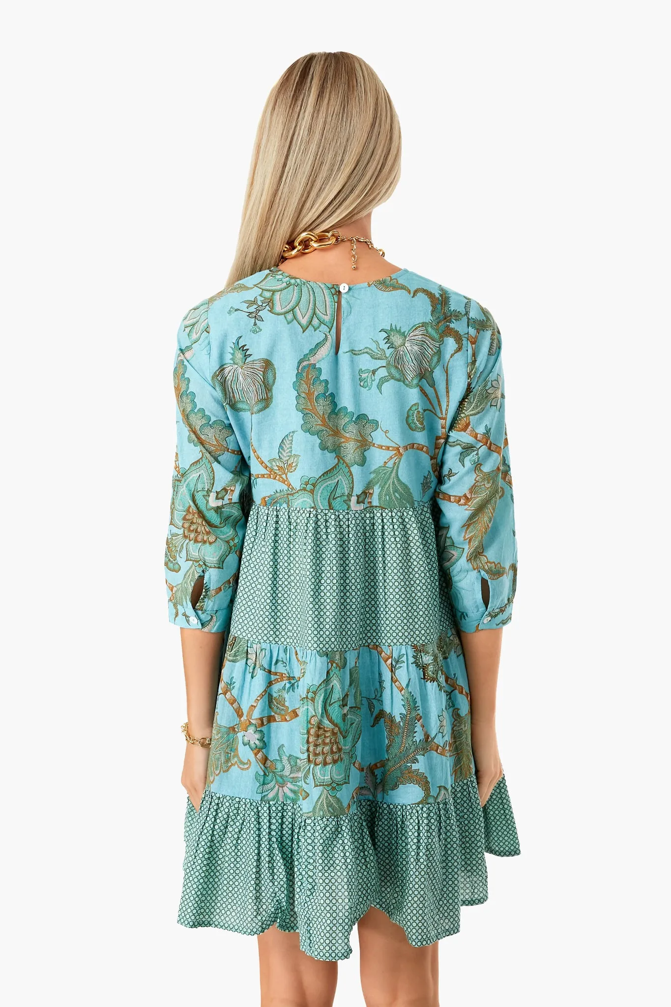 Exclusive Turquoise Camilla Rene Dress