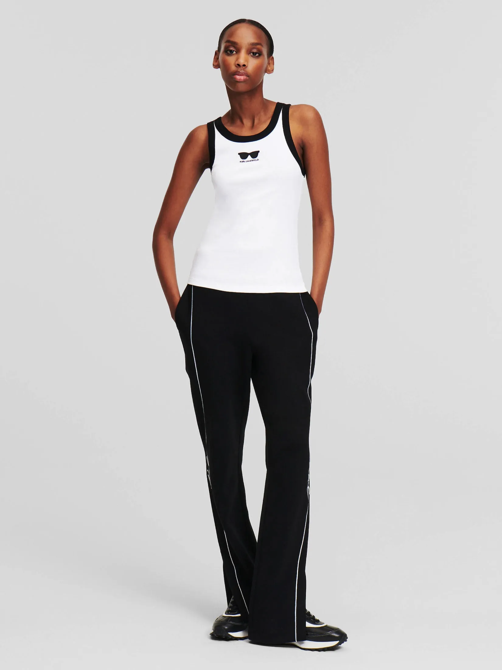 FASHION TANK TOP W/SUNGLASSES