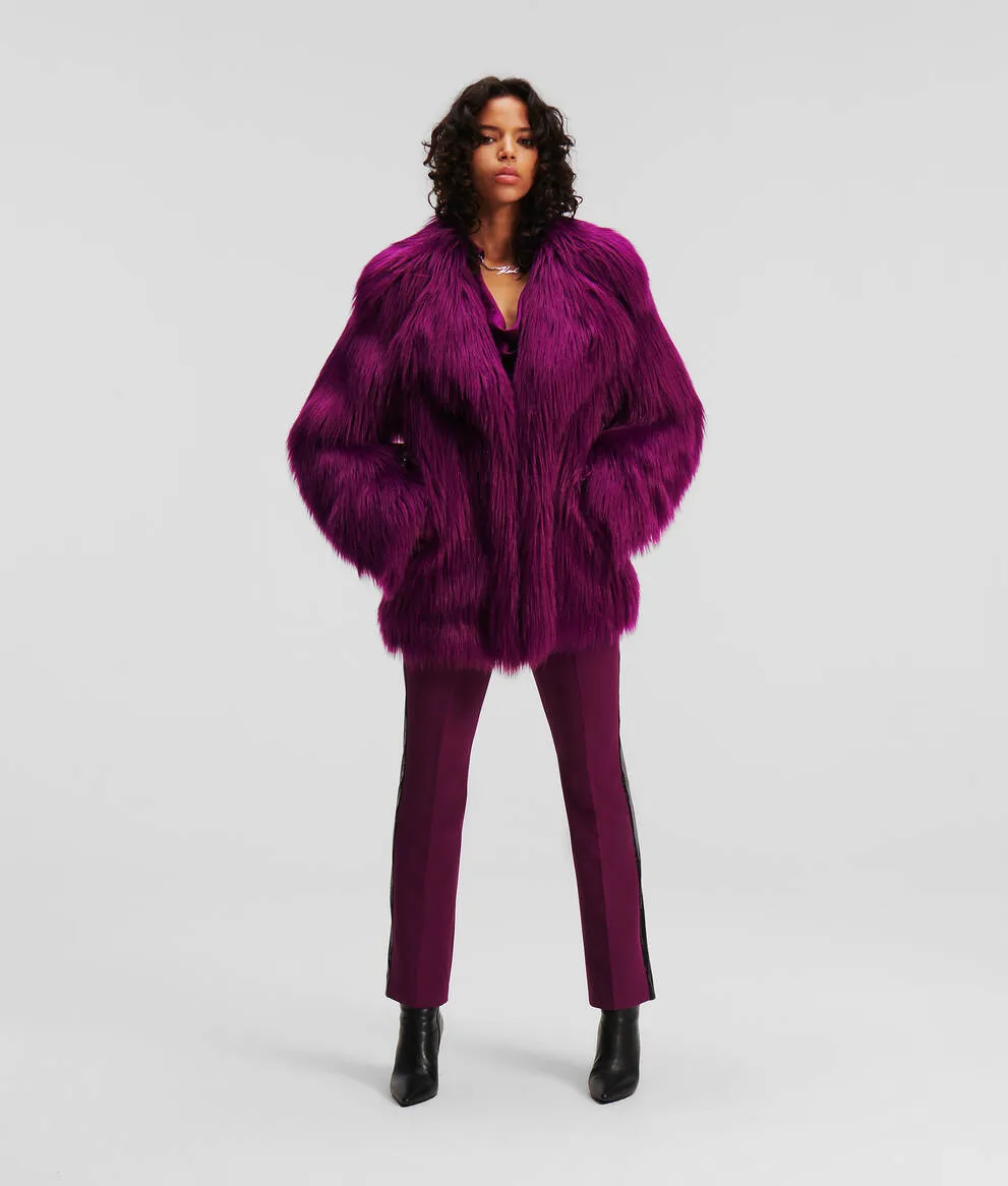 FAUX-FUR JACKET HANDPICKED BY HUN KIM