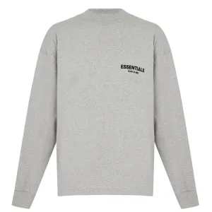 Fear of God Essentials Grey L/S T-Shirt