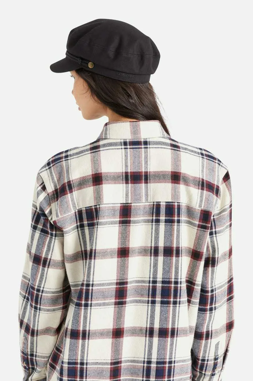 Fiddler Fisherman Cap - Black Brixton