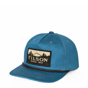 Filson Trucker Cap With Scenic Patch Slate / Filson