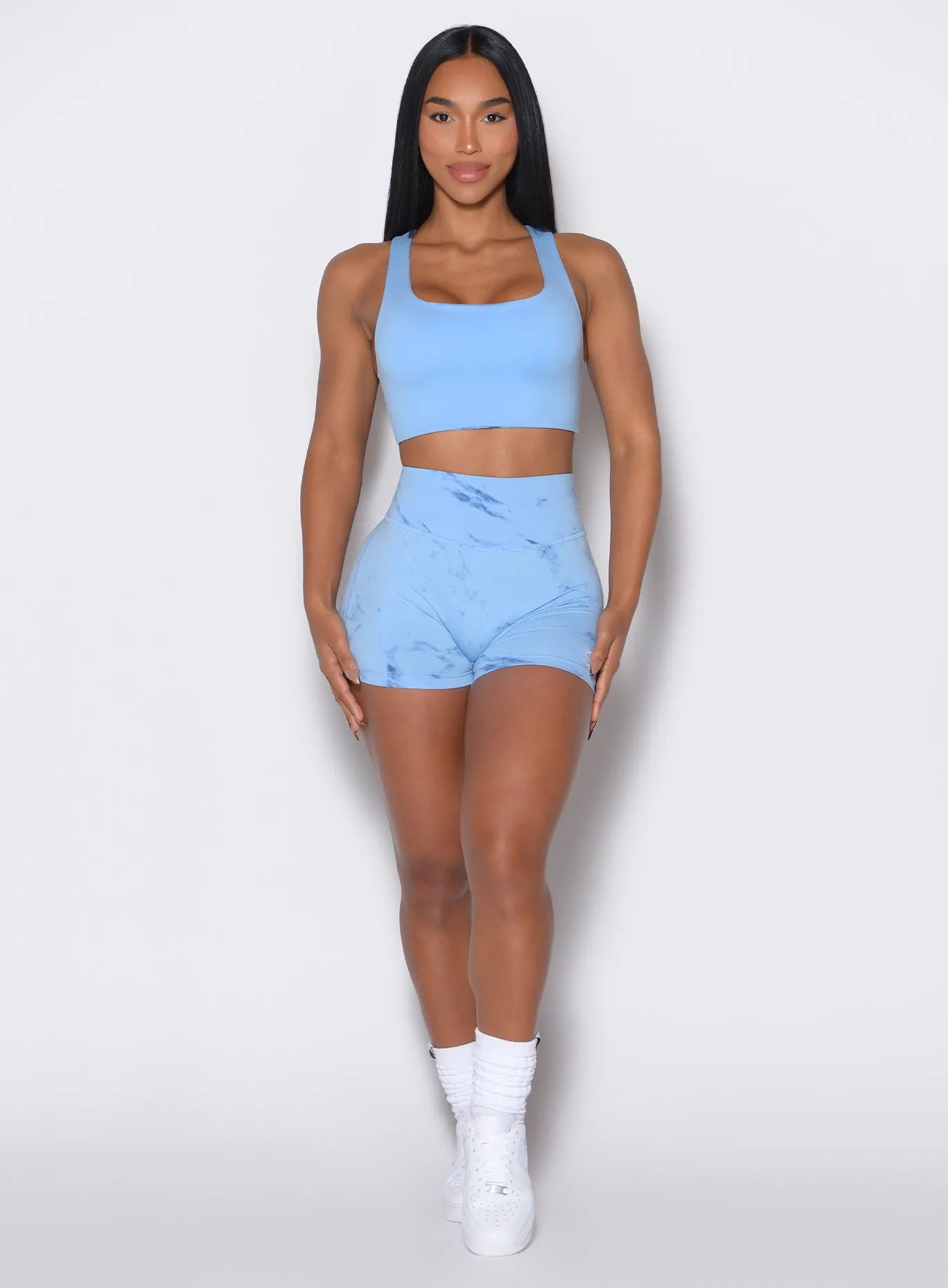 Fit Marble Shorts Bombshell