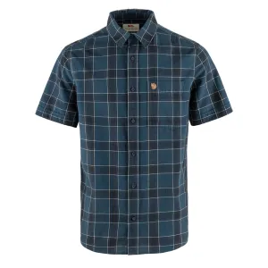 Fjallraven Ovik Travel Shirt SS Indigo Blue / Dark Navy