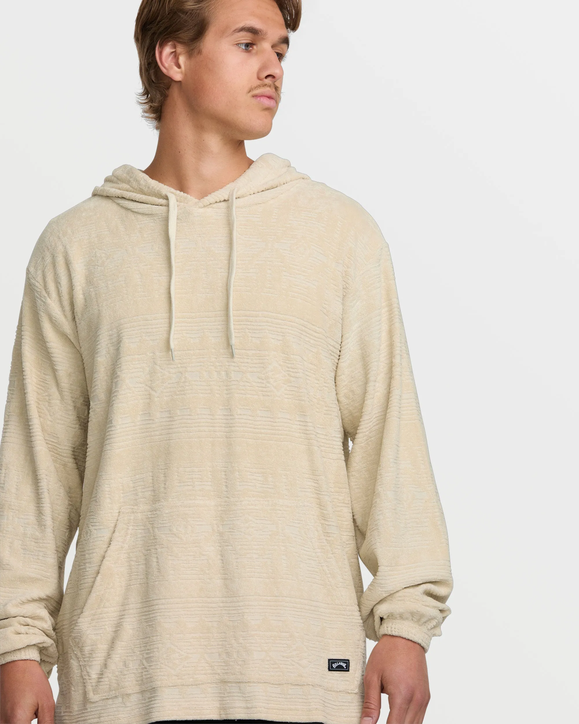 Flecker Jacquard Pullover Sweatshirt - Chino Billabong