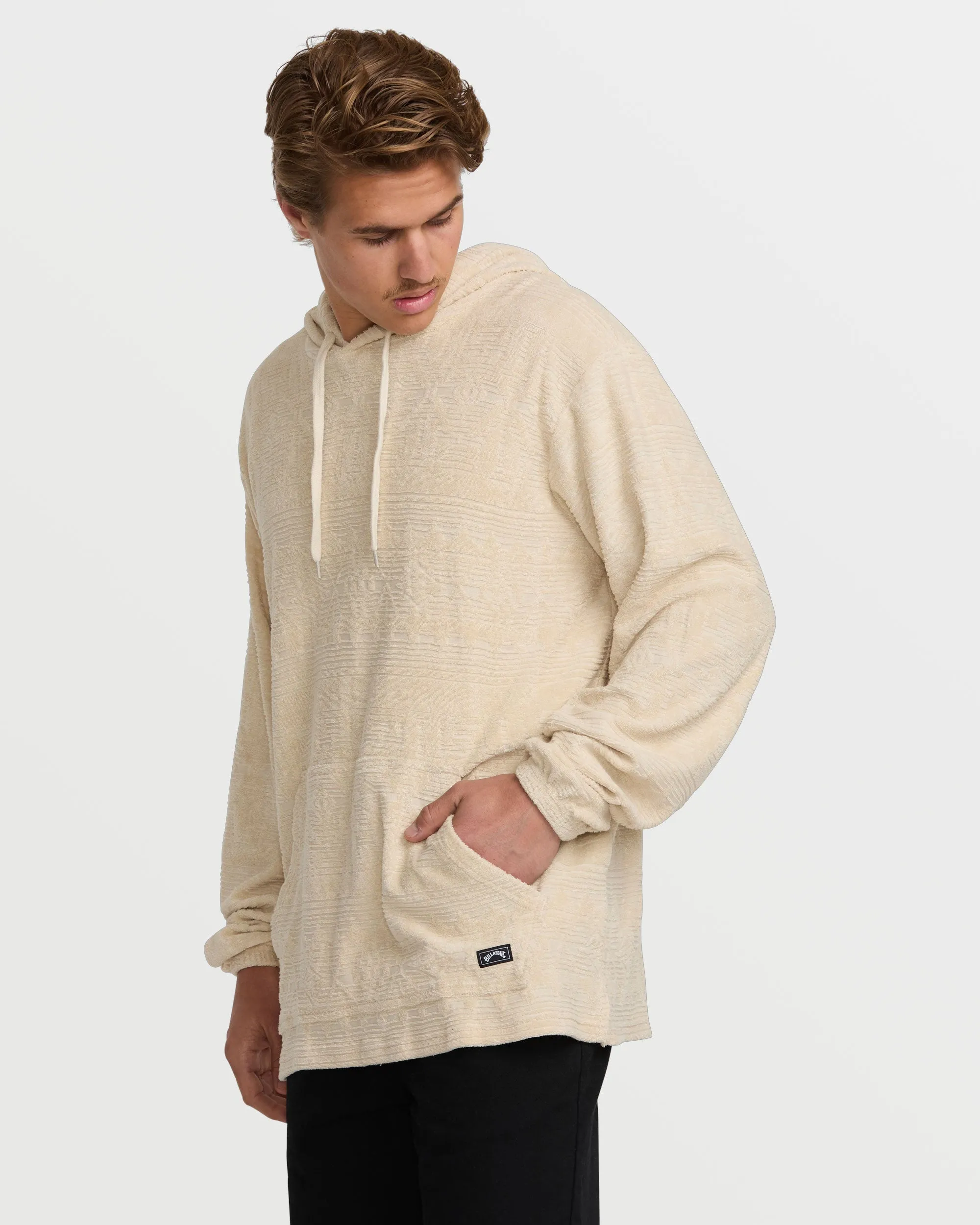 Flecker Jacquard Pullover Sweatshirt - Chino Billabong
