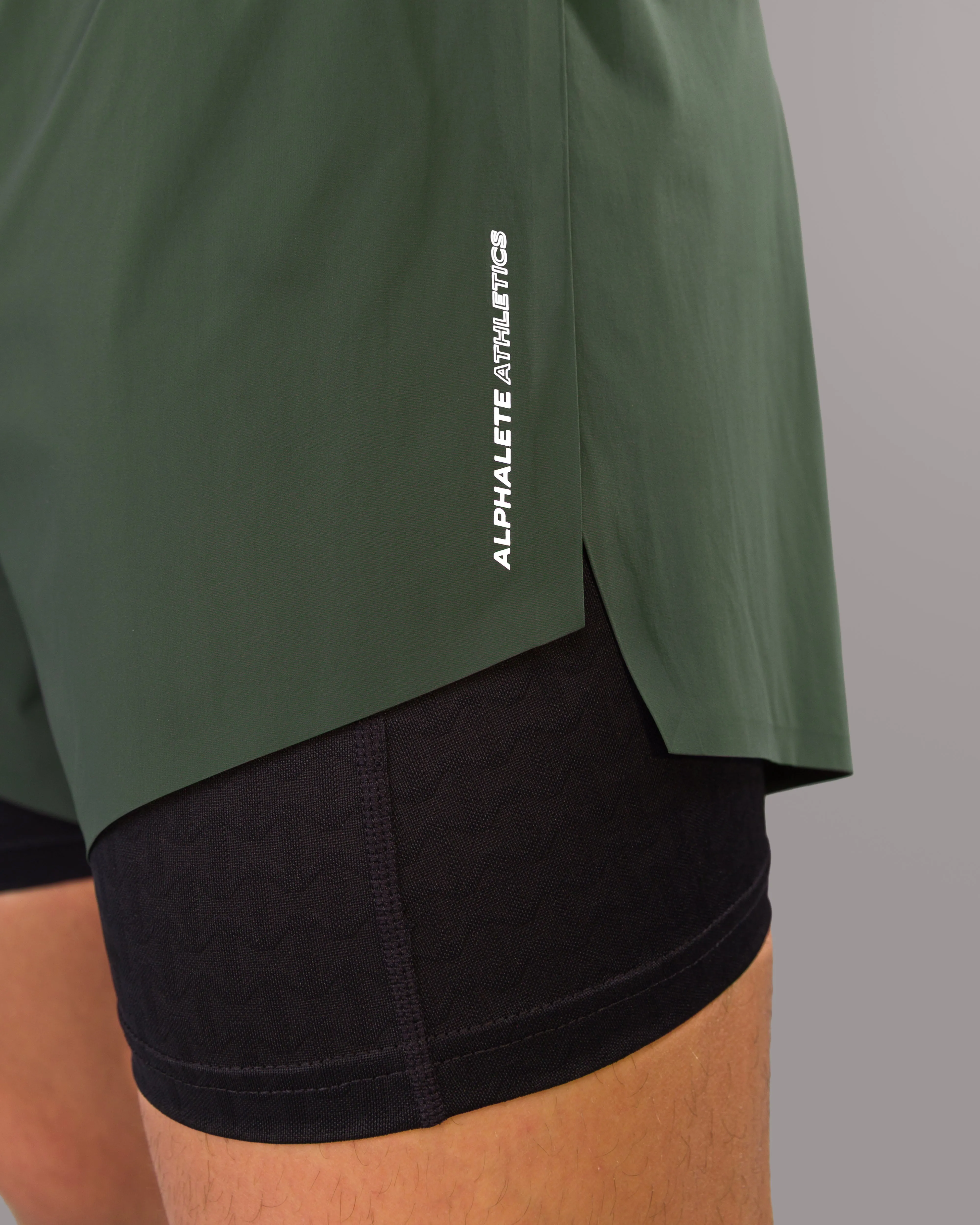 Flex Short - Moss Alphalete Athletics