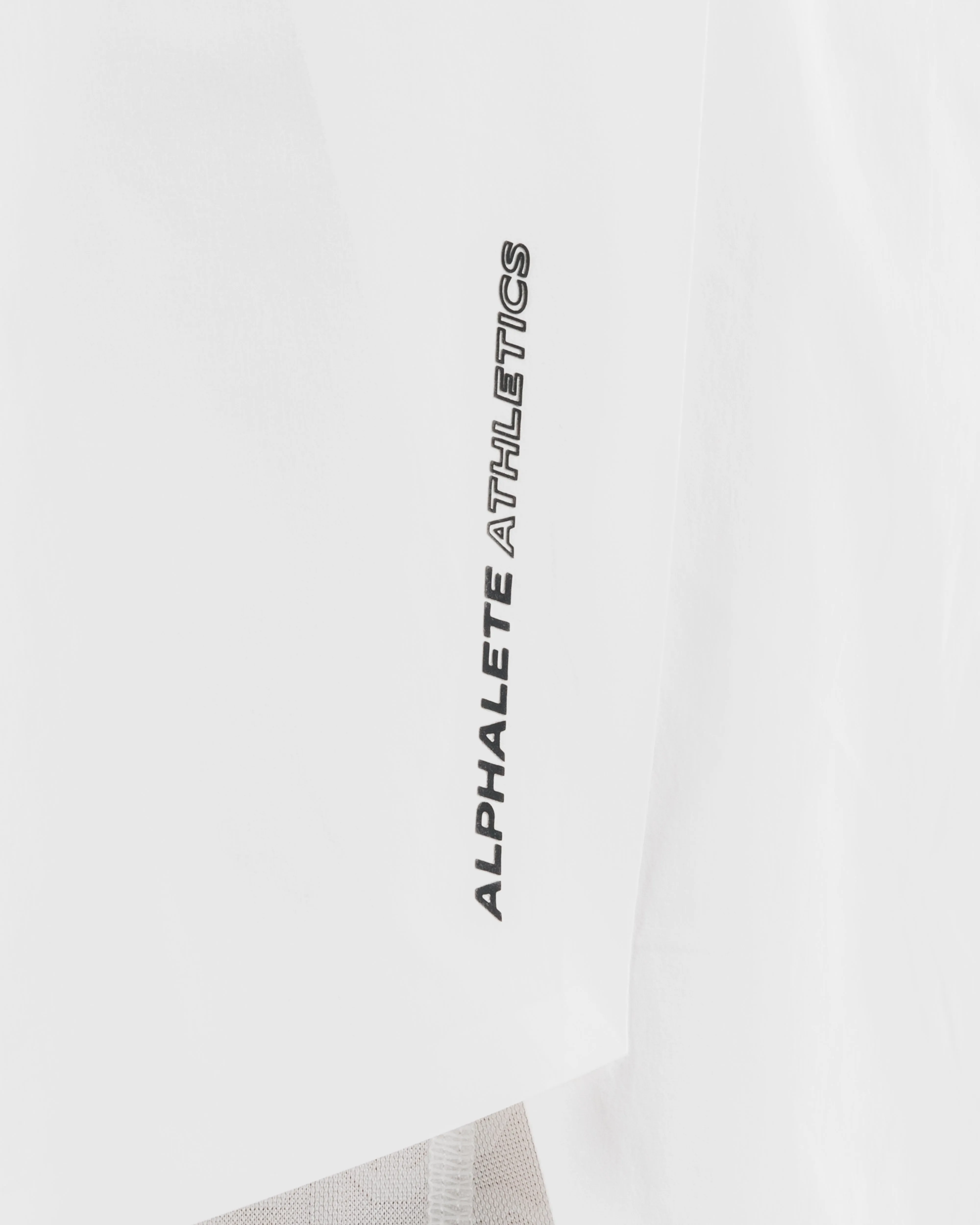 Flex Short - White Alphalete Athletics
