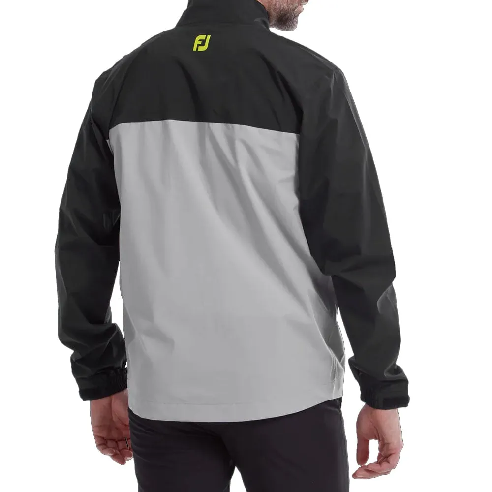 FootJoy HydroLite Waterproof Jacket - Black/Grey/Lime