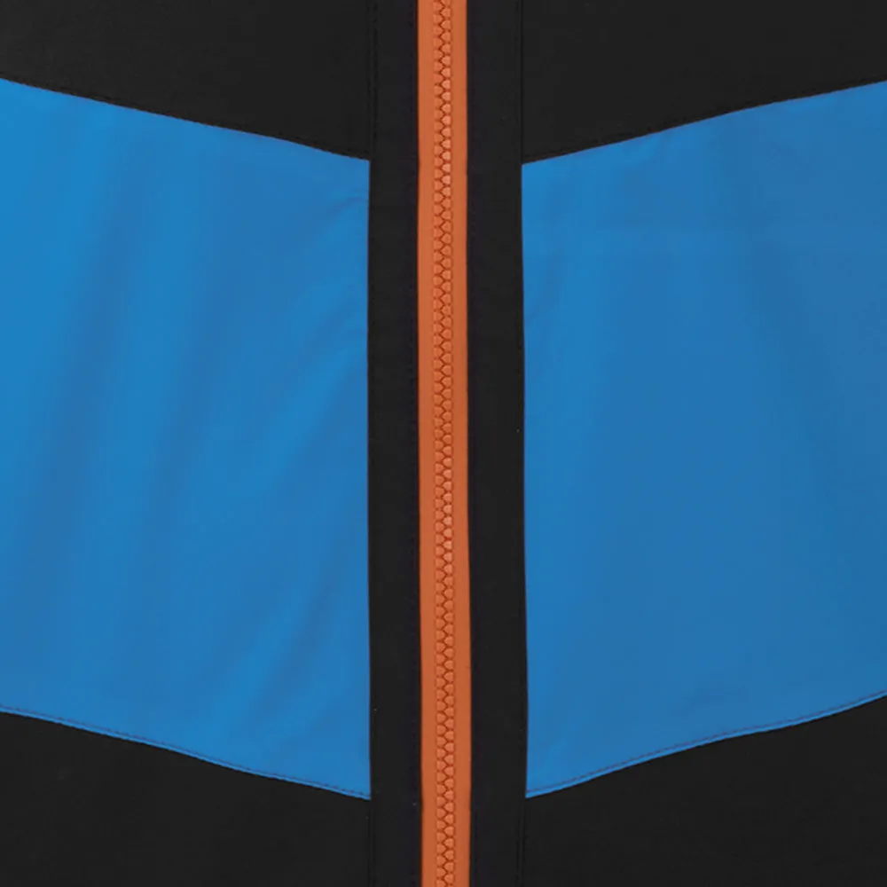 FootJoy HydroLite Waterproof Jacket - Black/Sapphire/Orange