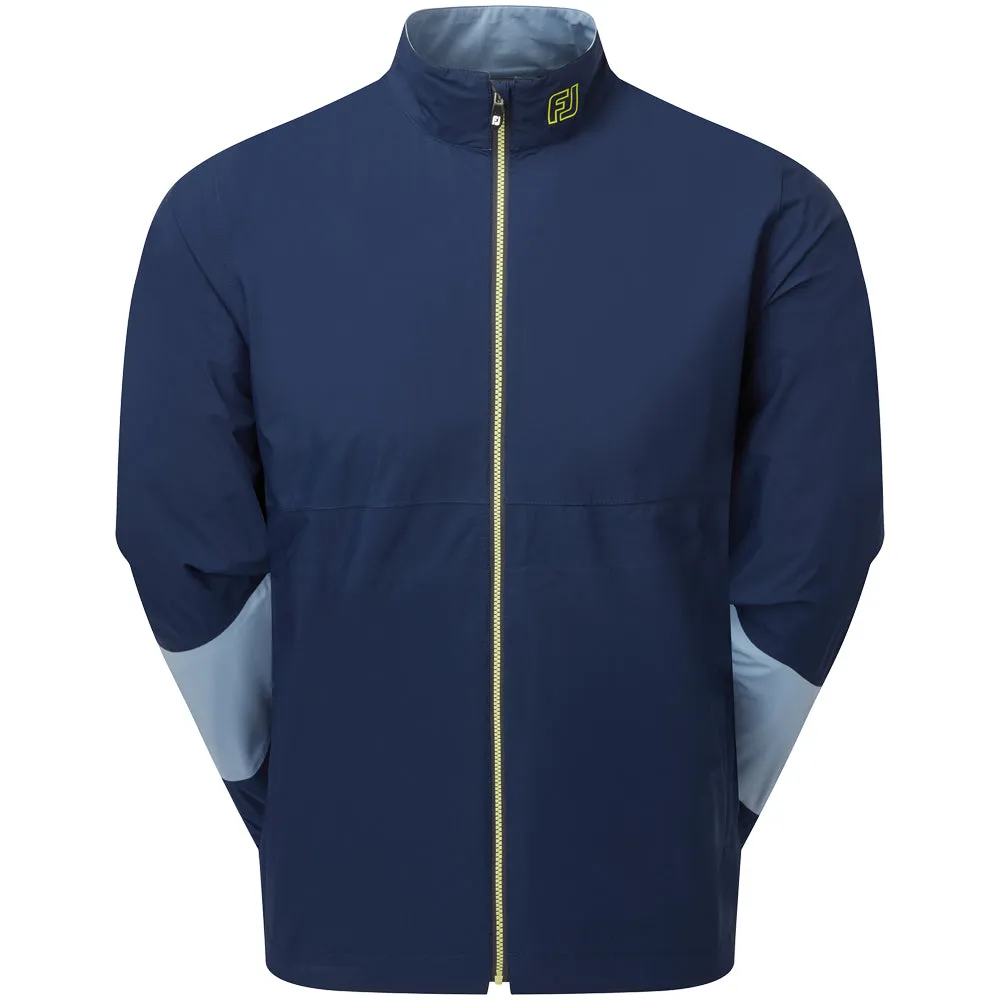 FootJoy HydroLite X Waterproof Jacket - Slate/Navy/Primrose