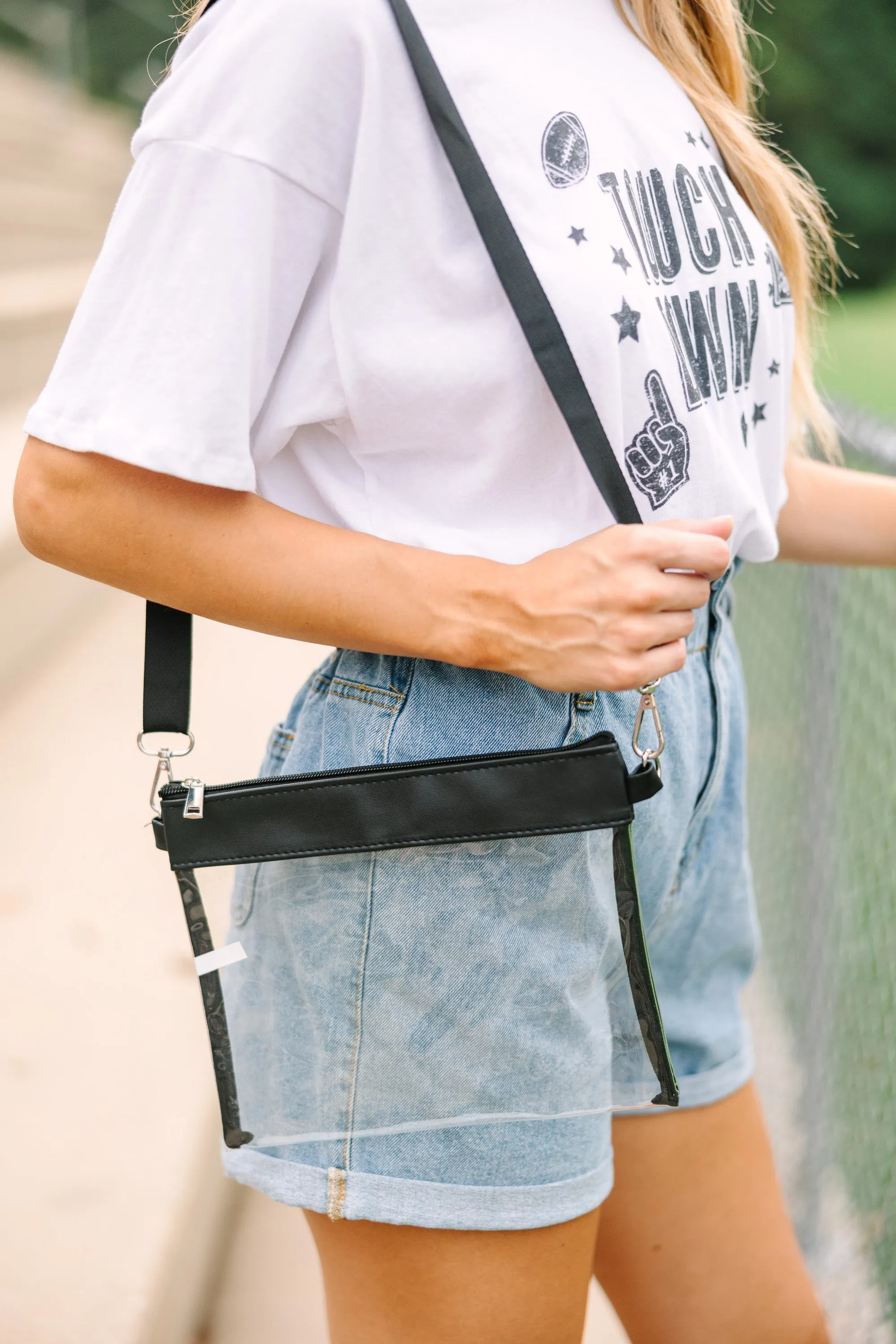 For The Win Black Purse