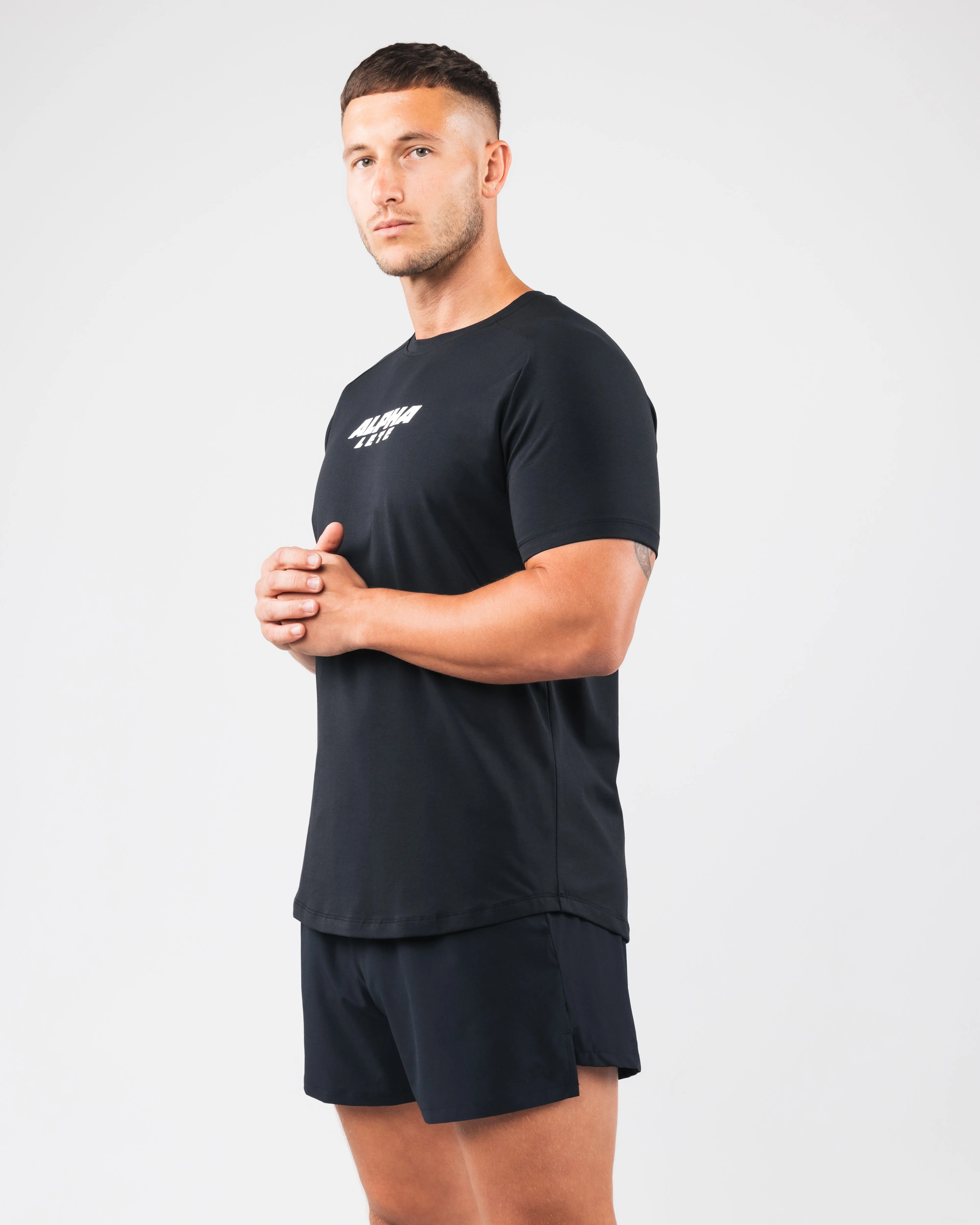 Force Core Tee - Black Alphalete Athletics