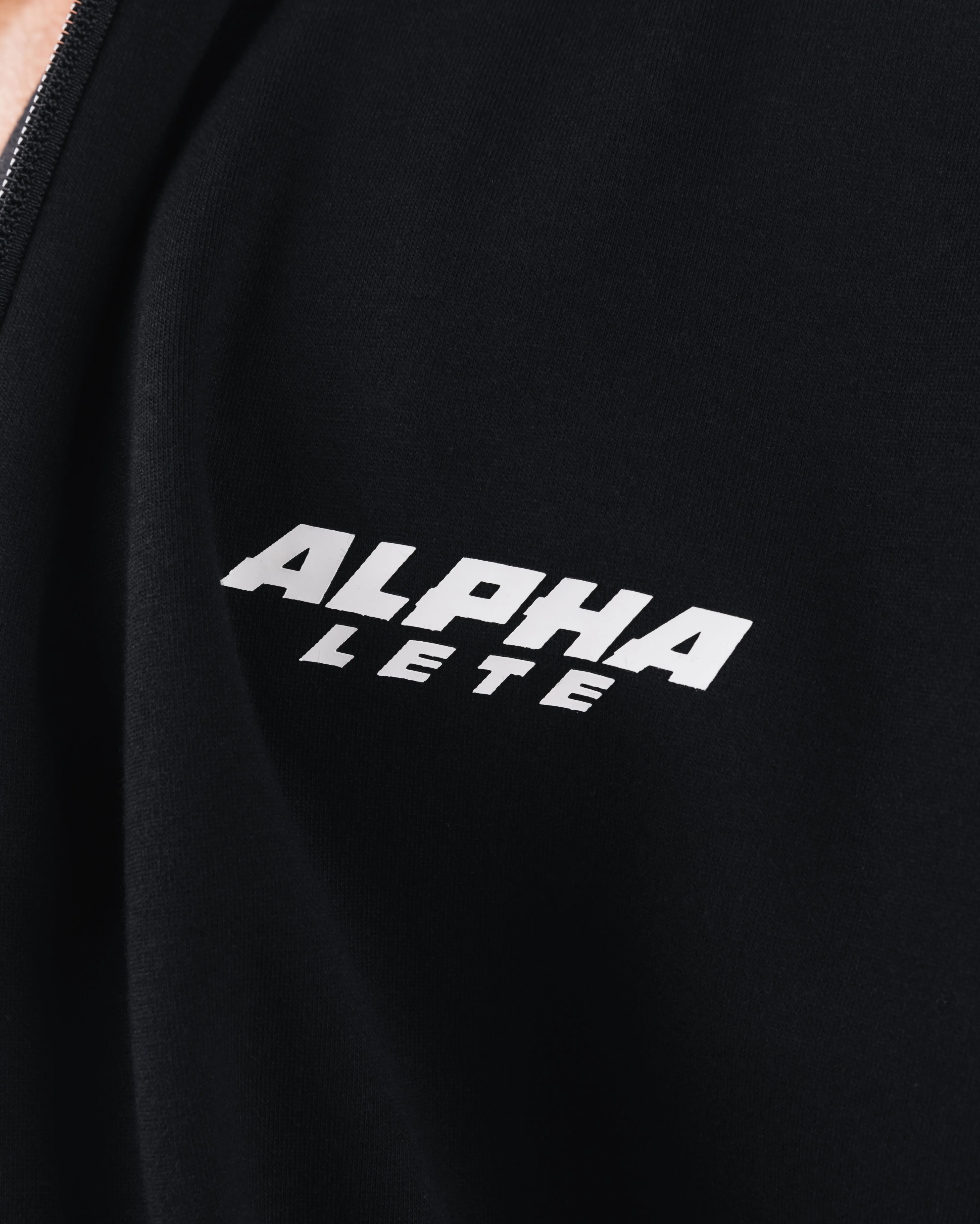 Force Renew Zip Hoodie - Black Alphalete Athletics