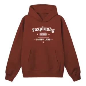 Foxplushy Comfy Land Hoodie(Red)
