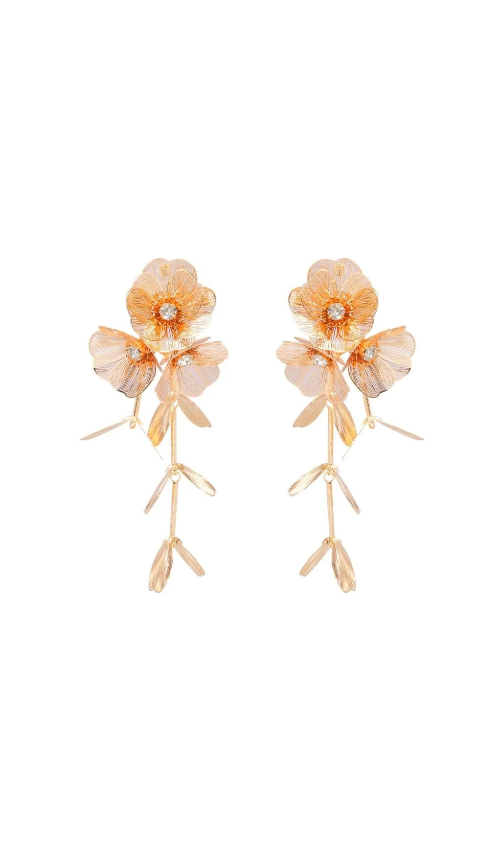 FRANCESCA FLOWER EARRINGS Gloria Lanvin