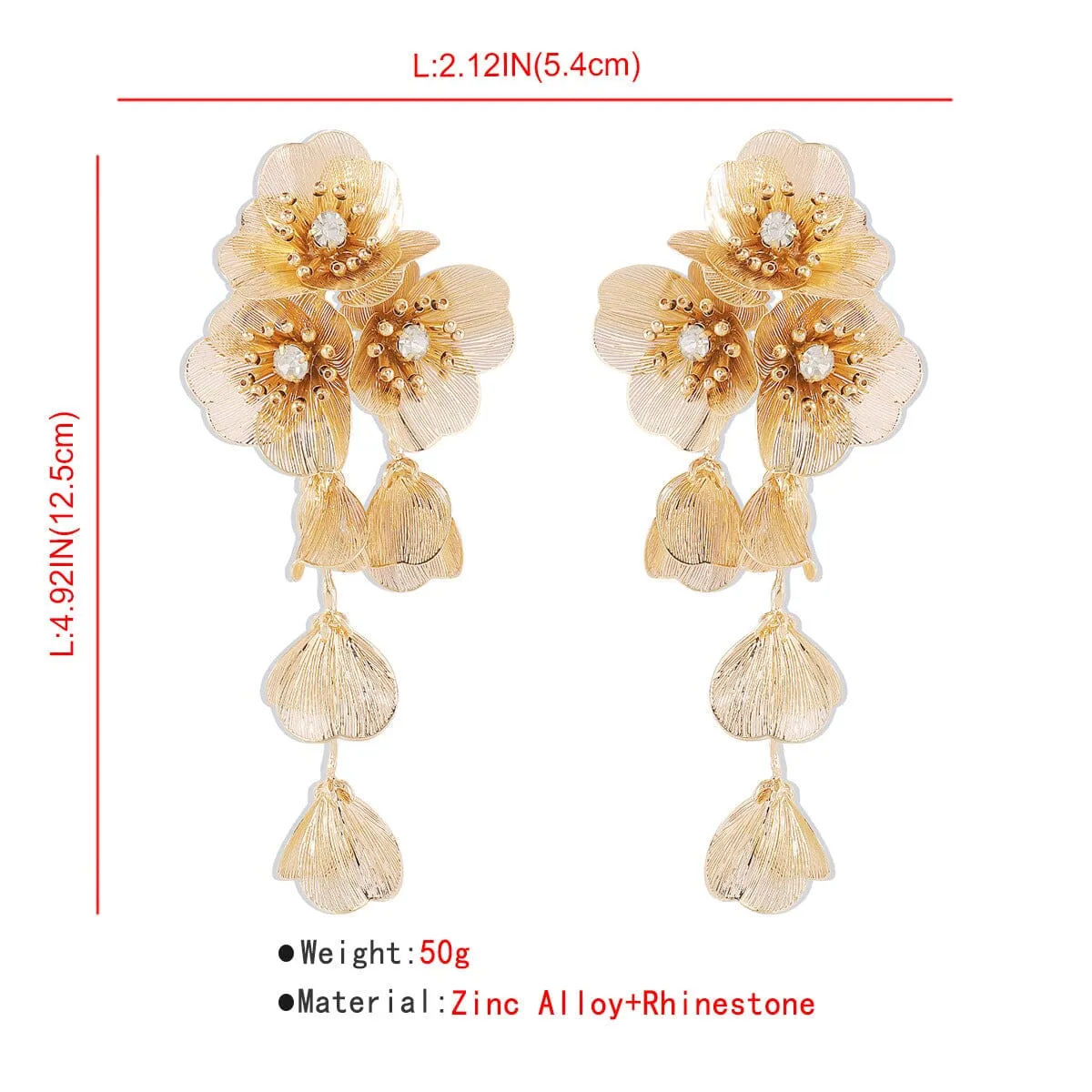 FRANCESCA FLOWER EARRINGS Gloria Lanvin