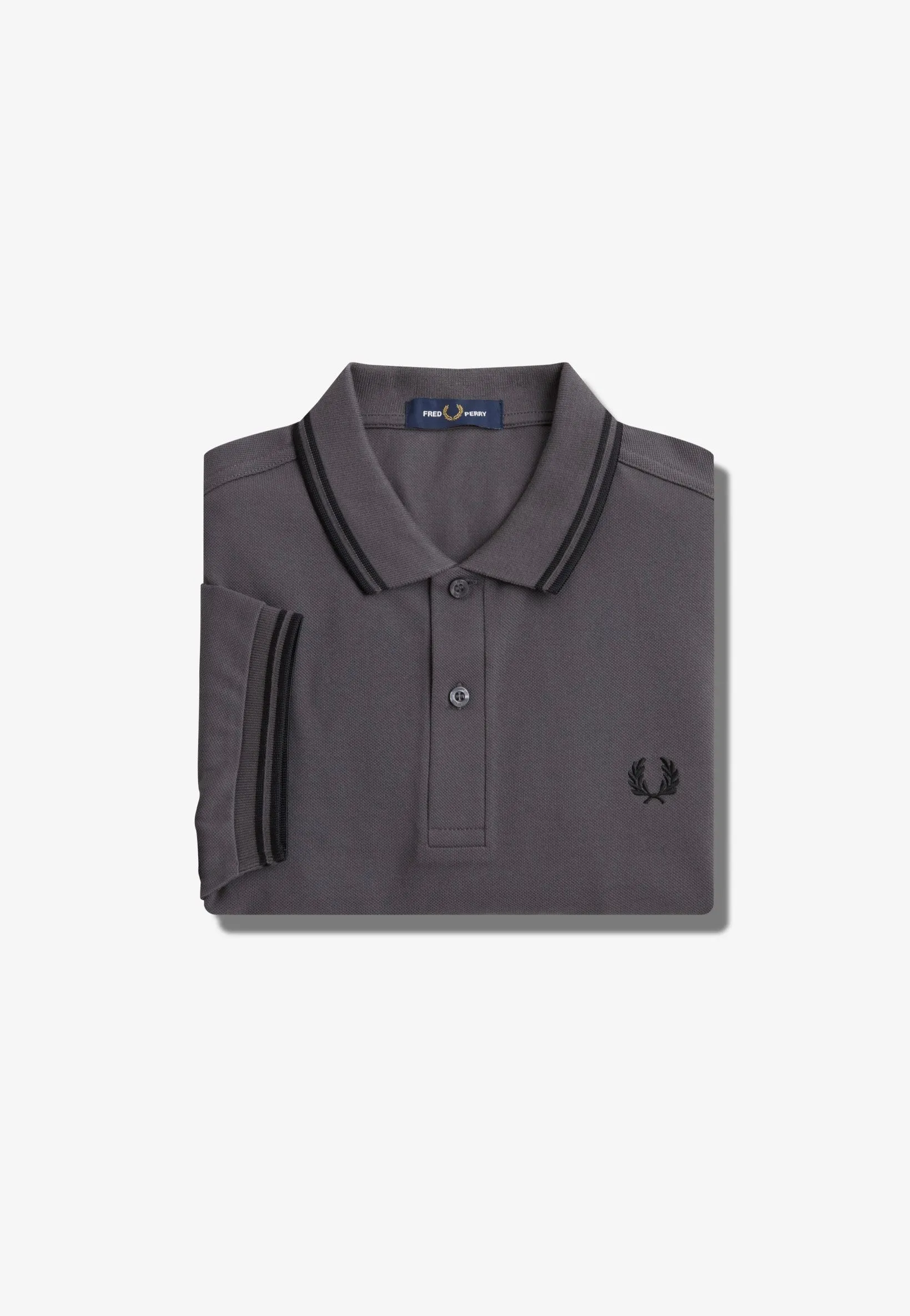 Fred Perry - Back Graphic Gunmetal - Polo