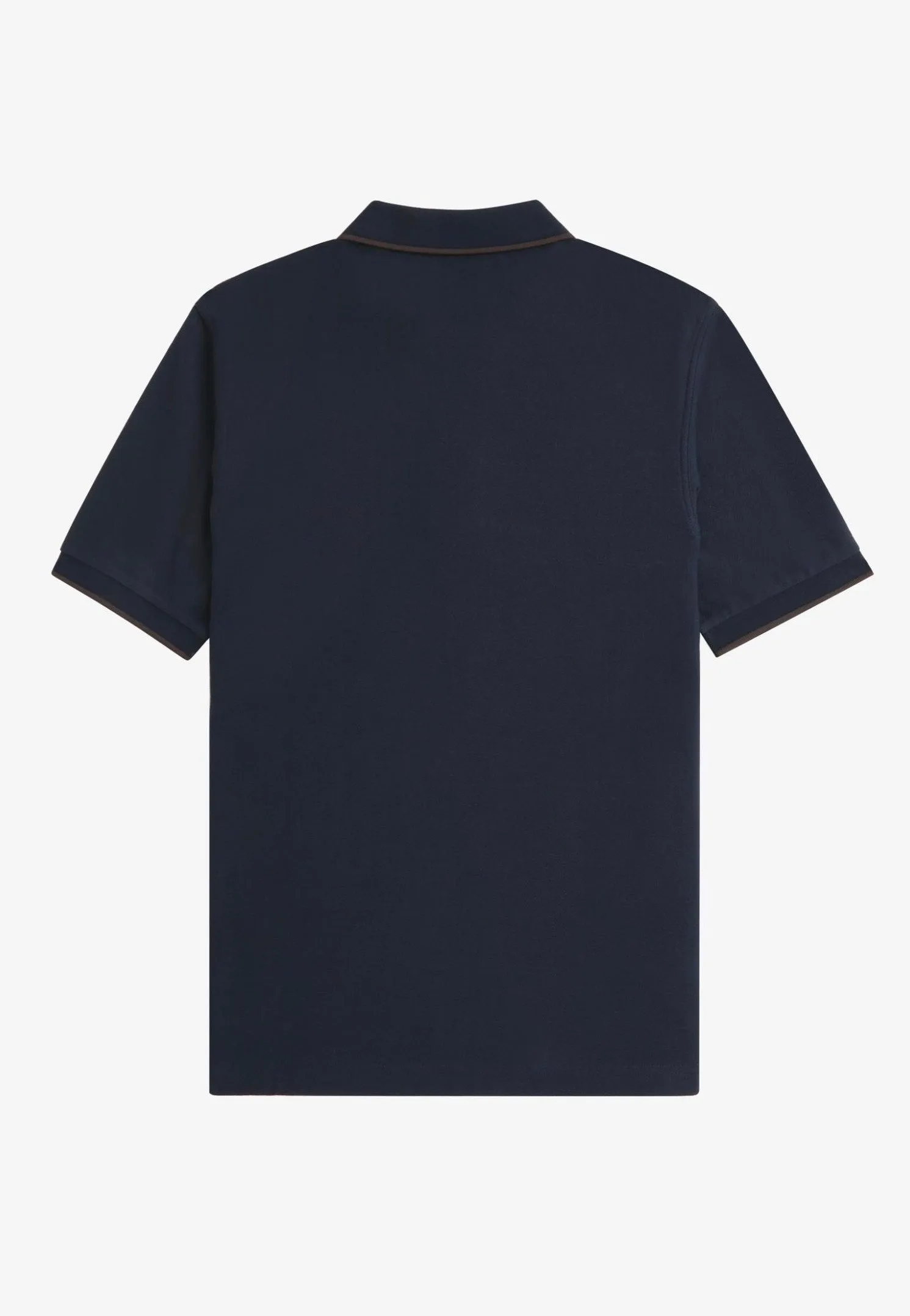 Fred Perry - Crepe Pique Zip Neck Navy - Polo