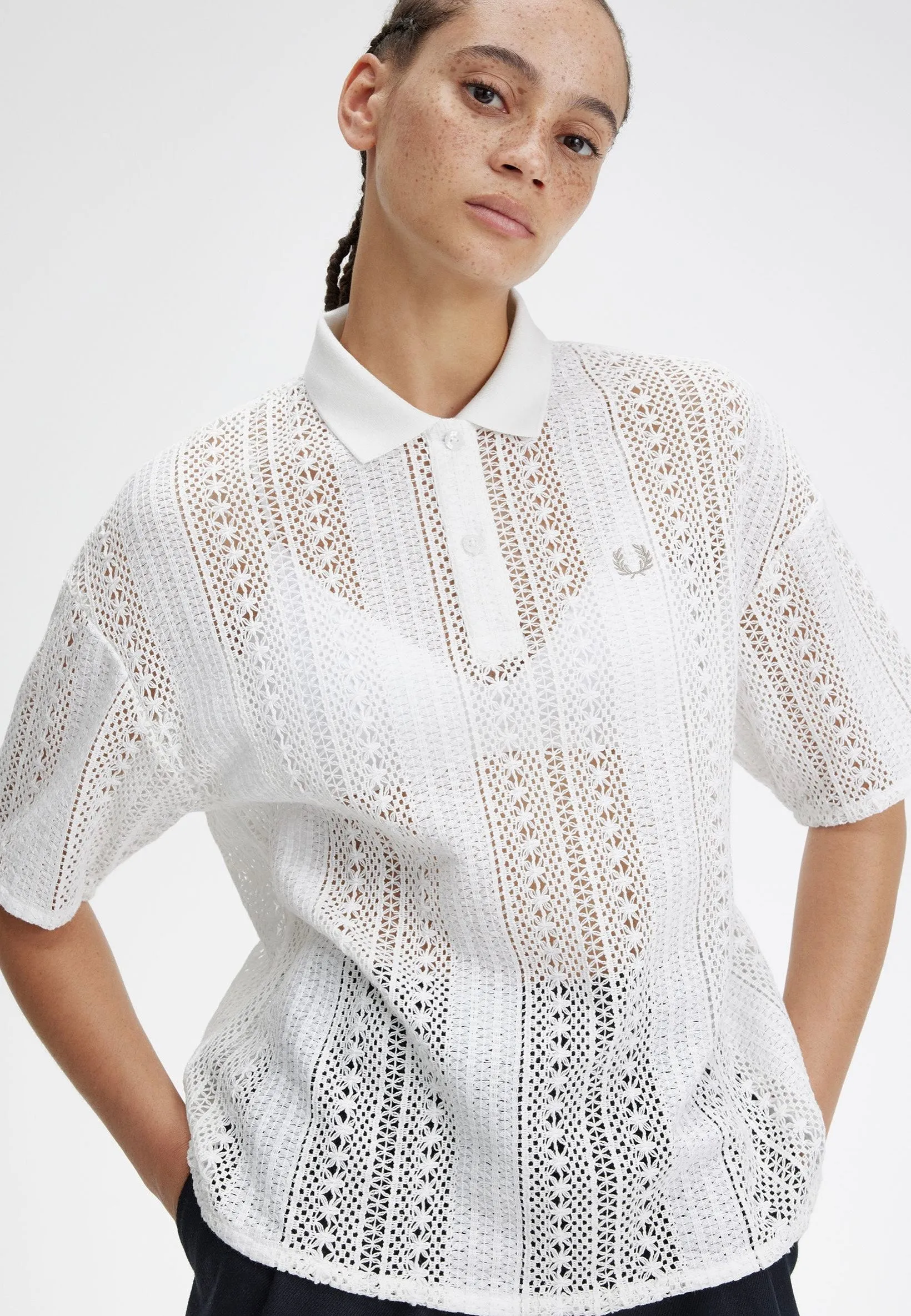 Fred Perry - Lace Snow White - Polo