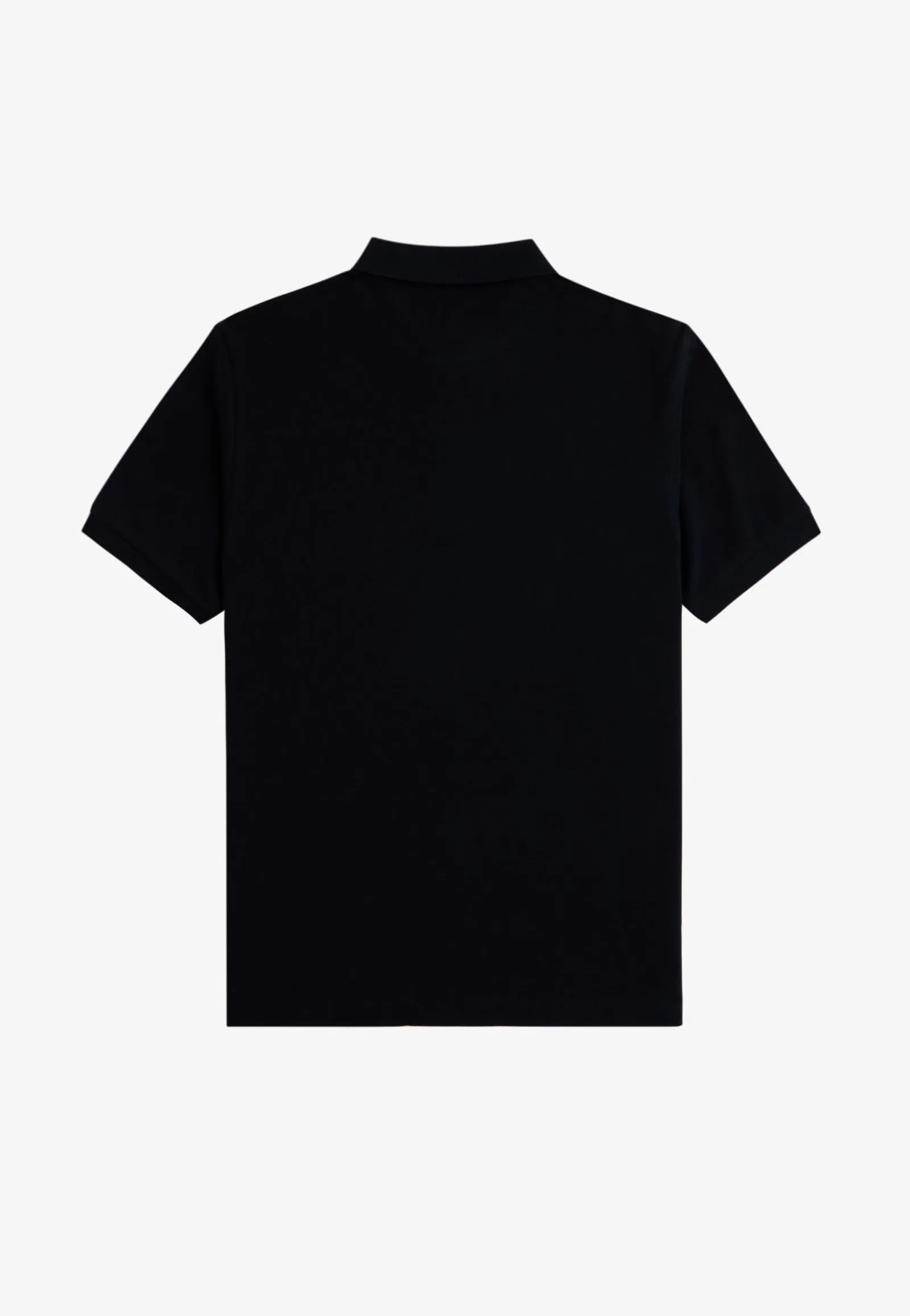 Fred Perry - Plain Black/Snow White - Polo