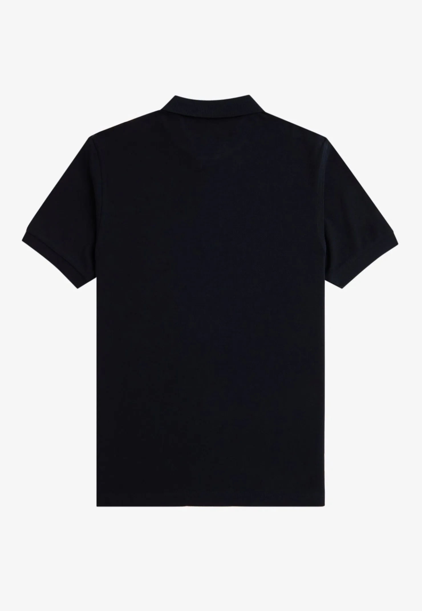 Fred Perry - Plain Black/Whisky Brown - Polo