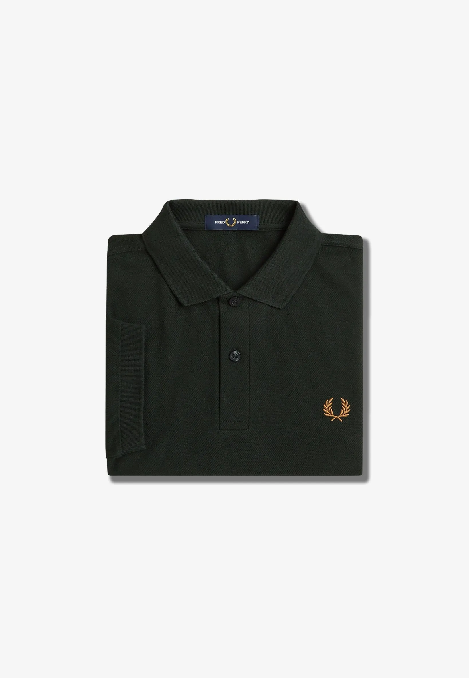 Fred Perry - Plain Night Green/Light Rust - Polo