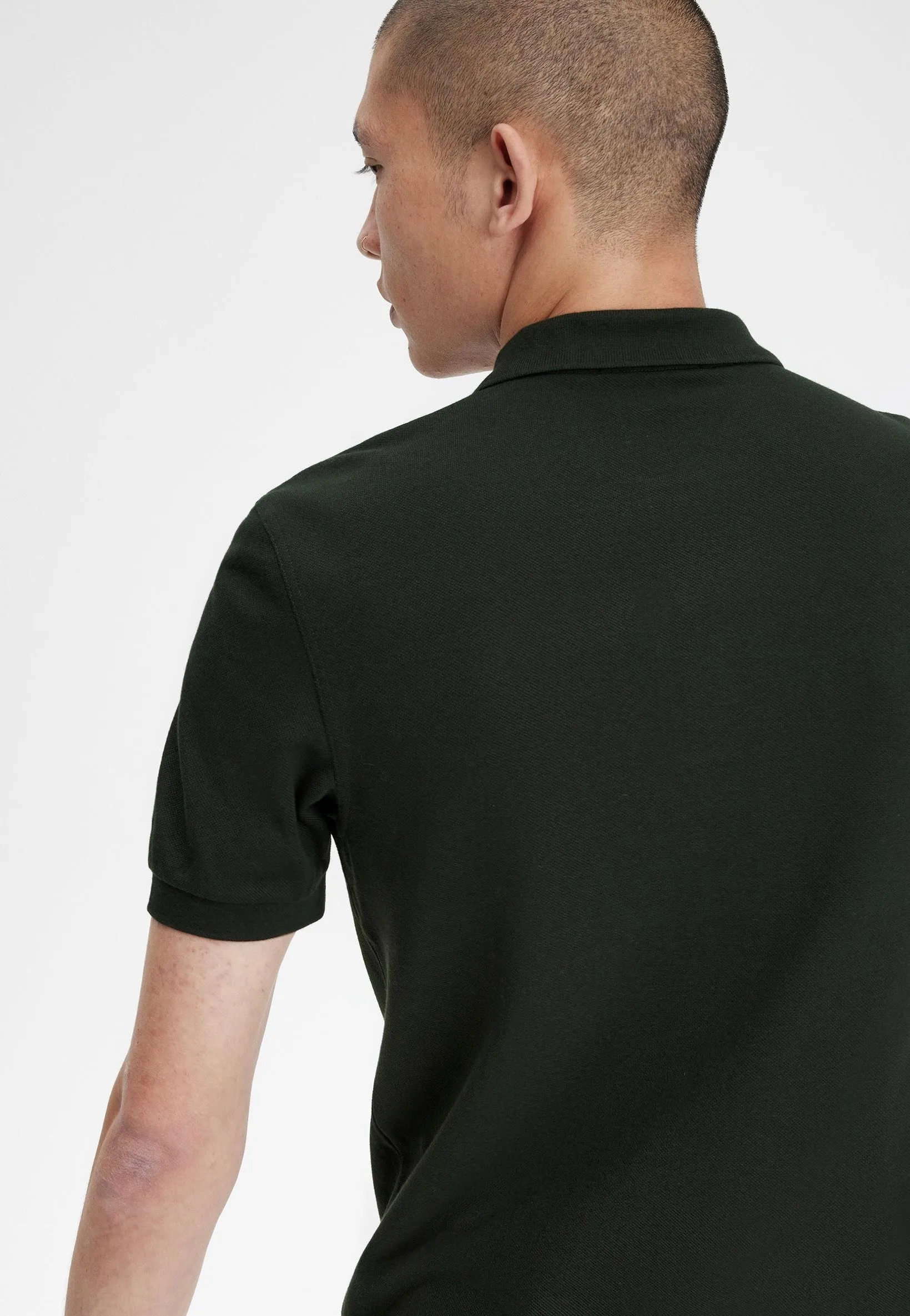 Fred Perry - Plain Night Green/Light Rust - Polo